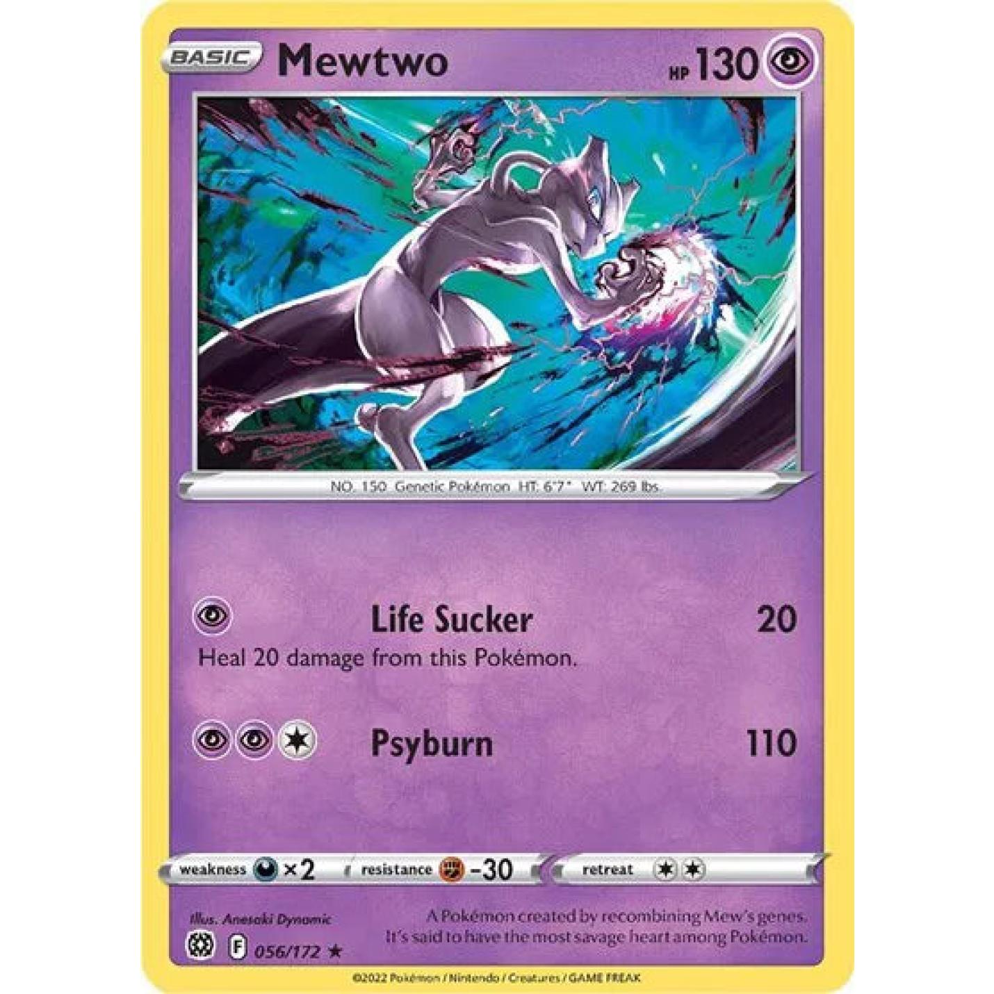 Mewtwo 056/172 - Brilliant Stars - Normal