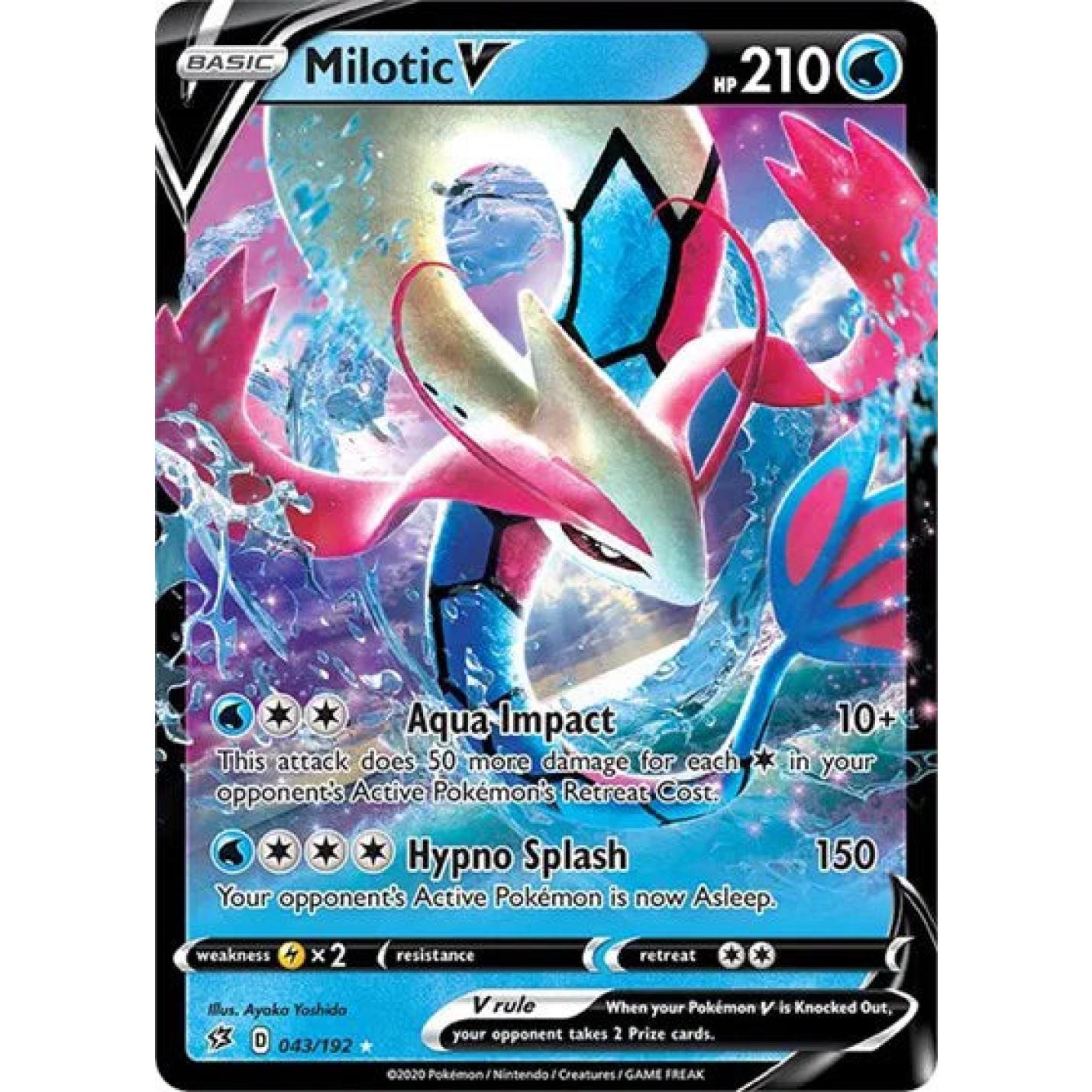 Milotic V 043/192 - Rebel Clash - Holofoil