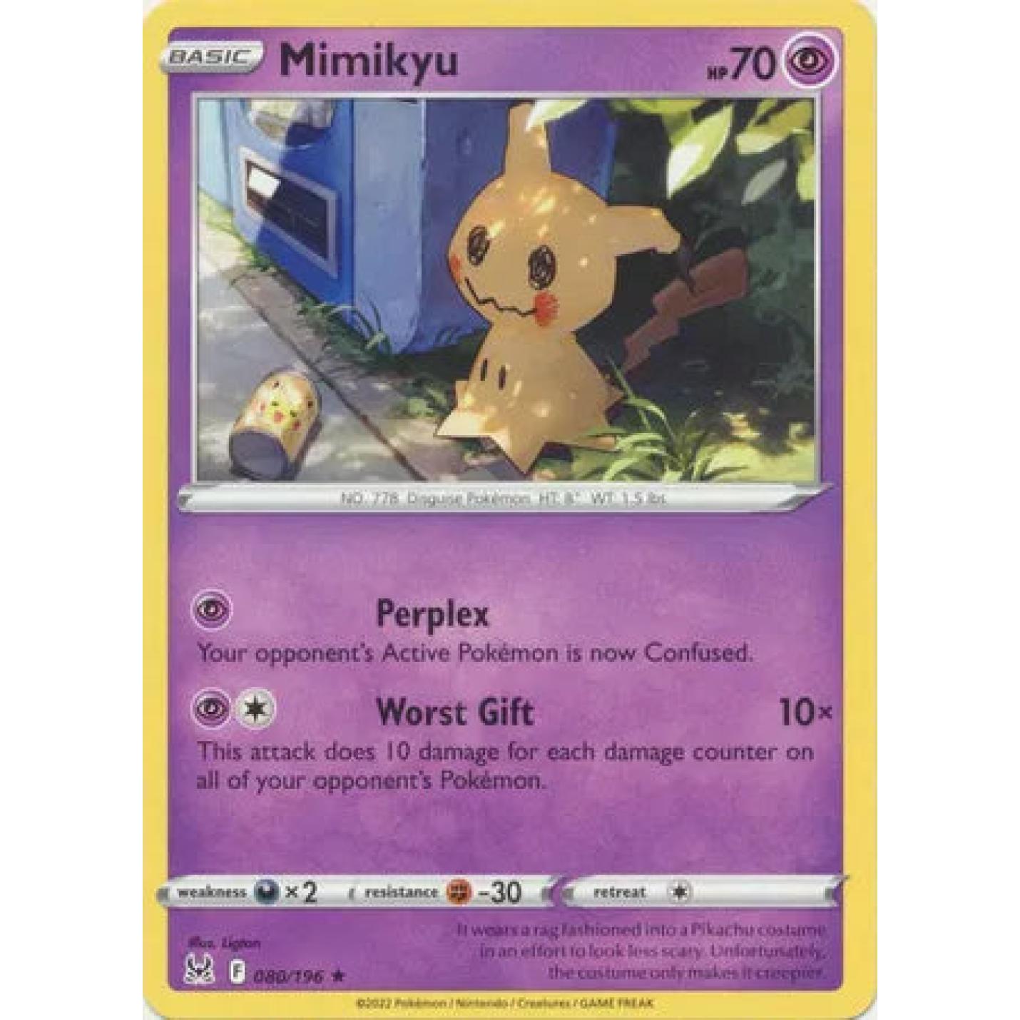 Mimikyu 080/196 - Lost Origin - Normal