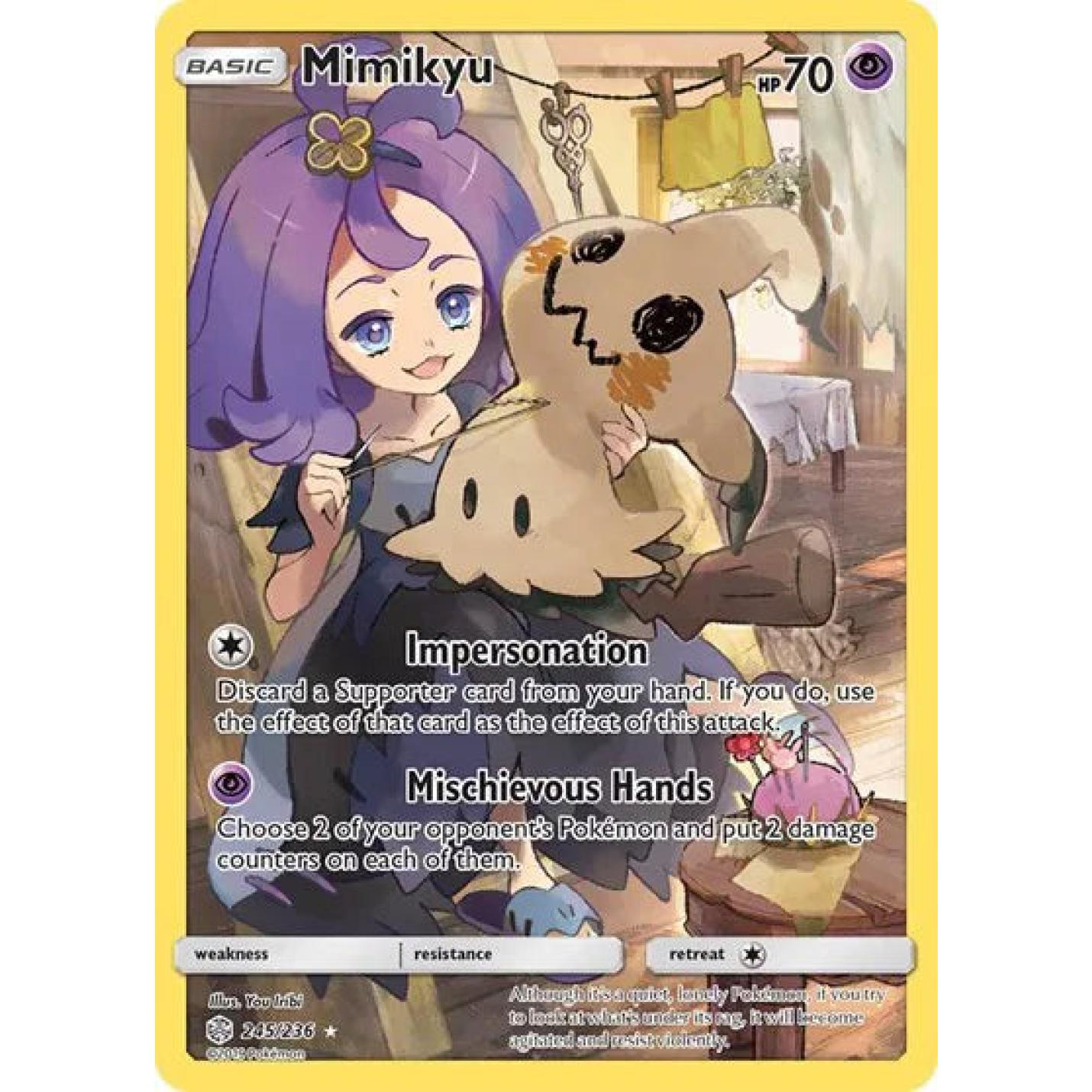 Mimikyu 245/236 - Cosmic Eclipse - Holofoil