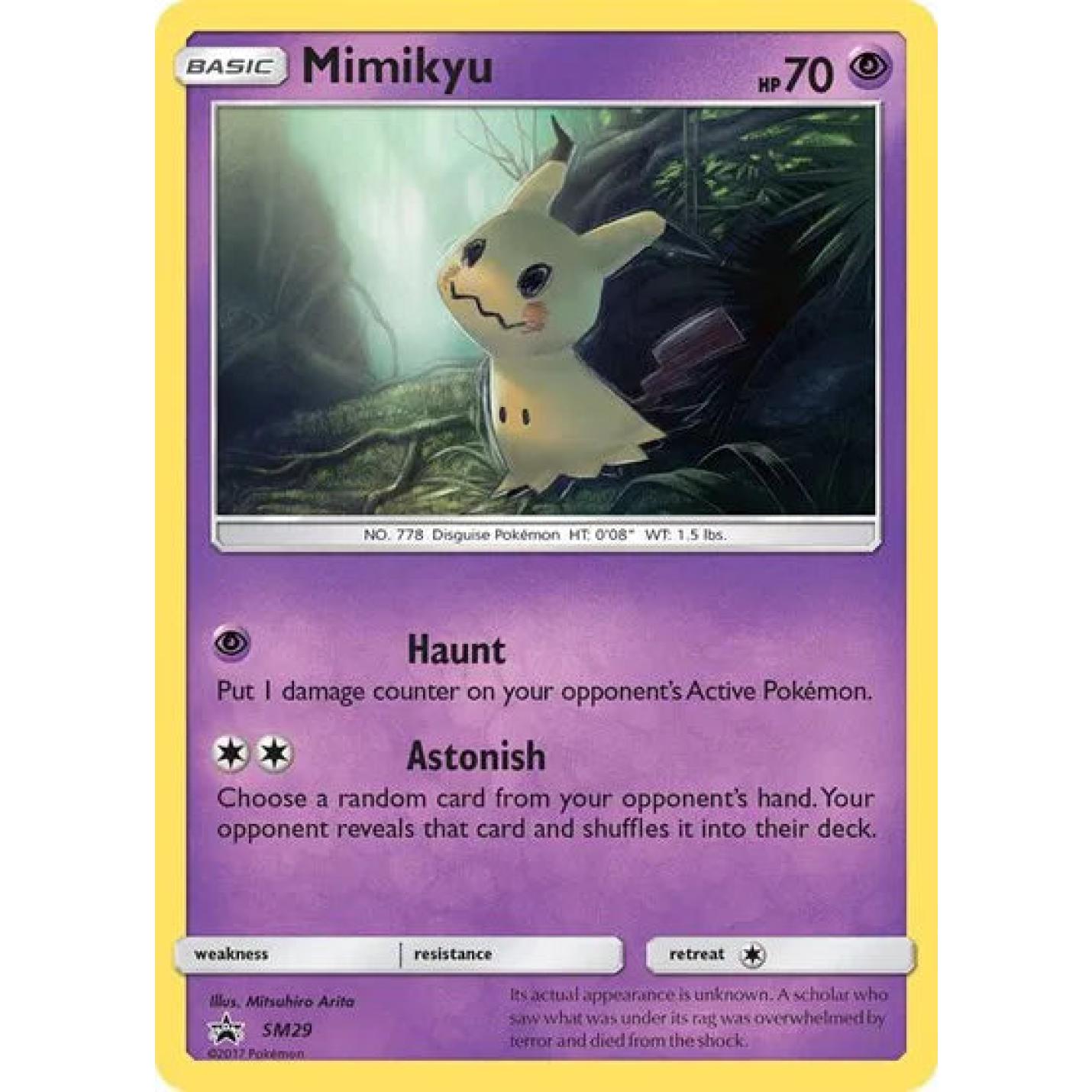 Mimikyu SM29 - Sun & Moon Promo - Holofoil