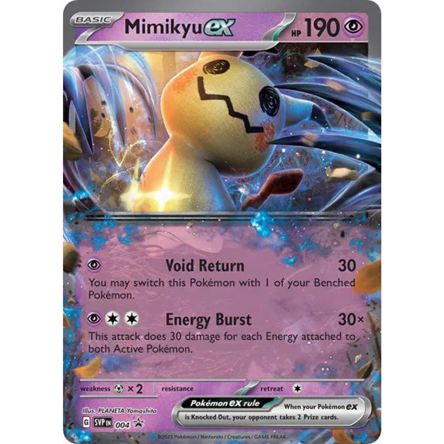 Mimikyu ex 004 - Scarlet & Violet Promo - Holofoil