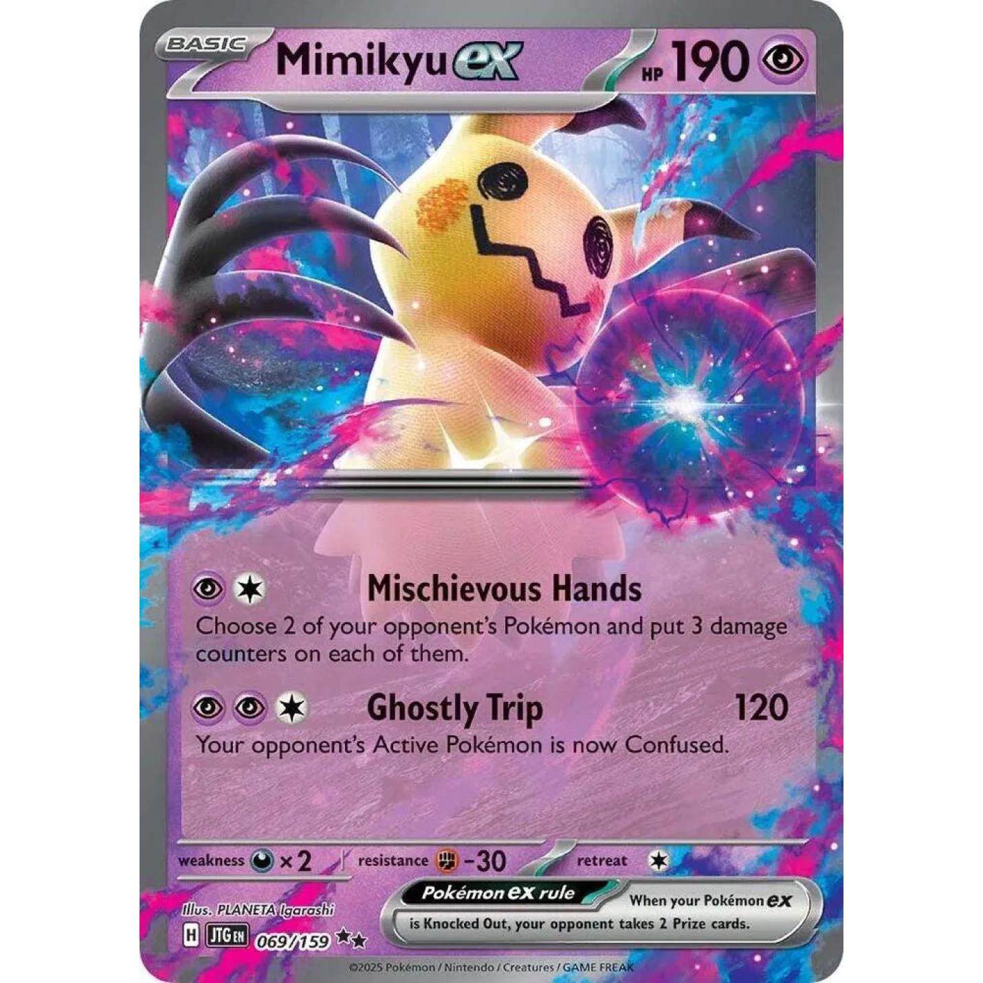 Mimikyu ex 069/159 - Journey Together - Holofoil