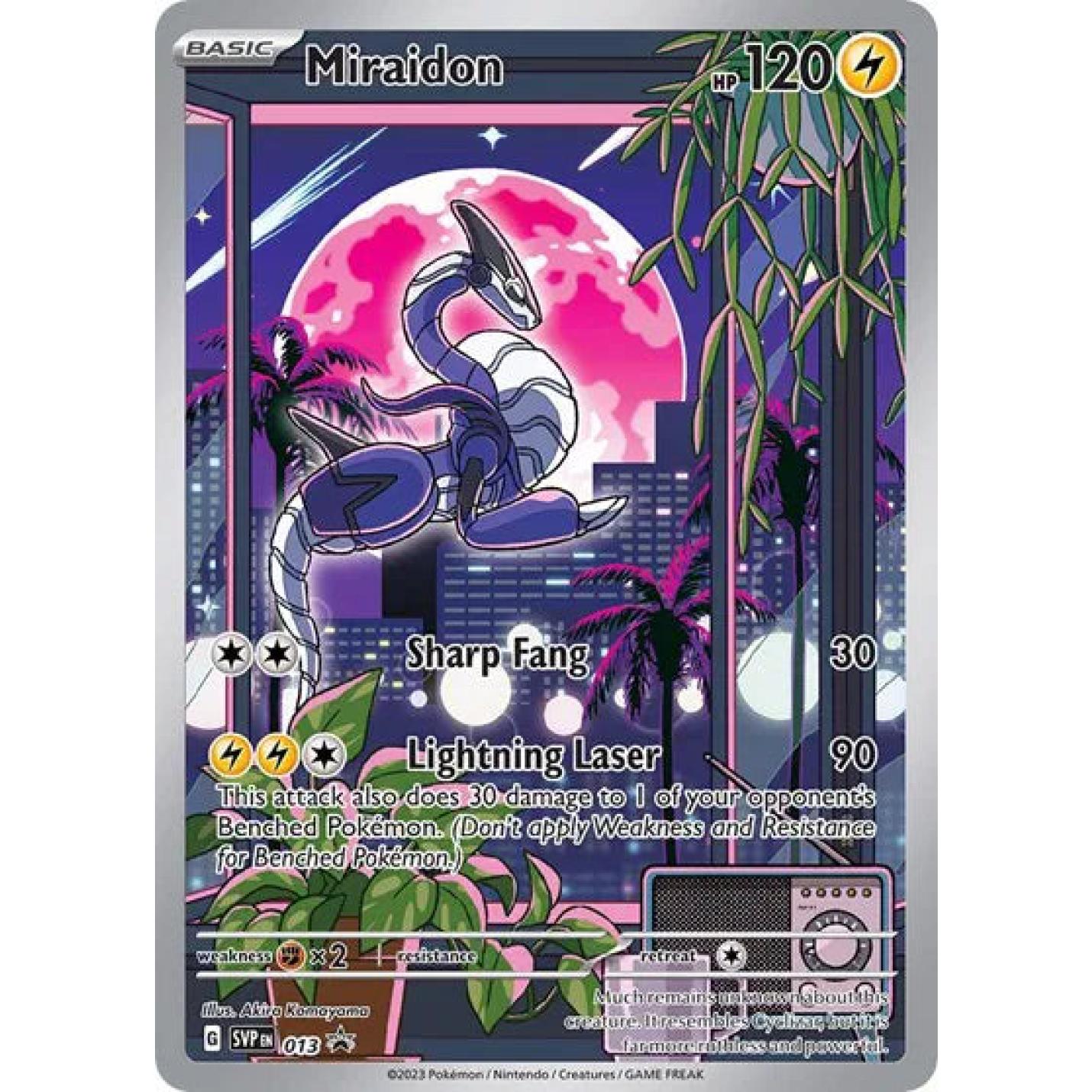 Miraidon 013 - Scarlet & Violet Promo - Holofoil (sealed)
