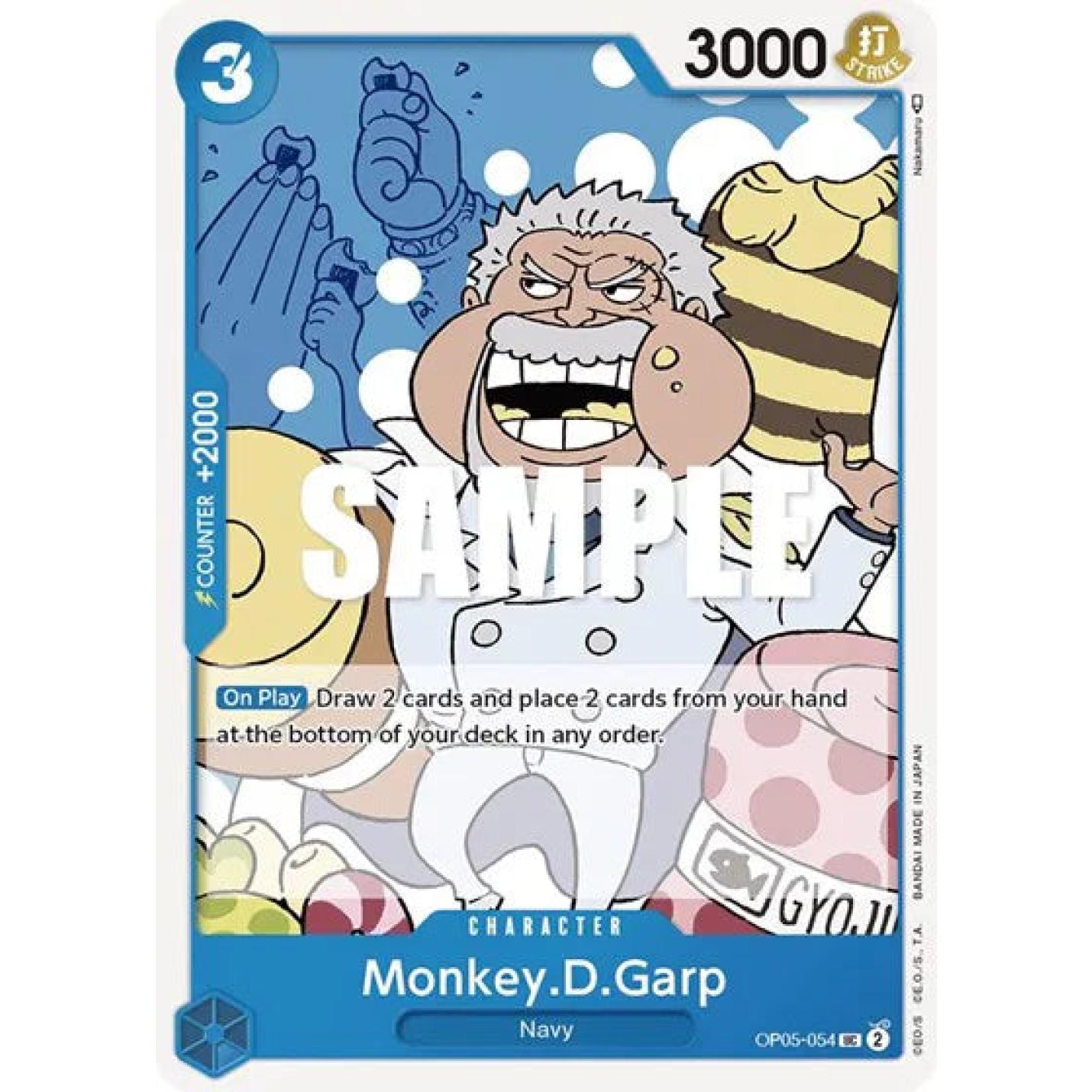 Monkey.D.Garp OP05-054 - Awakening of the New Era - Normal