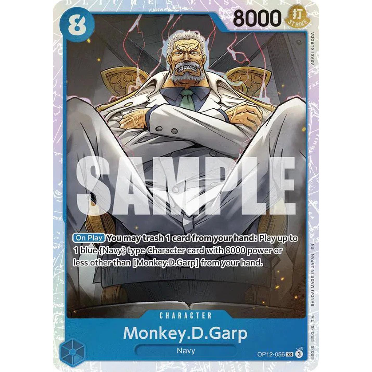 Monkey.D.Garp OP12-056 - Legacy of the Master - Foil