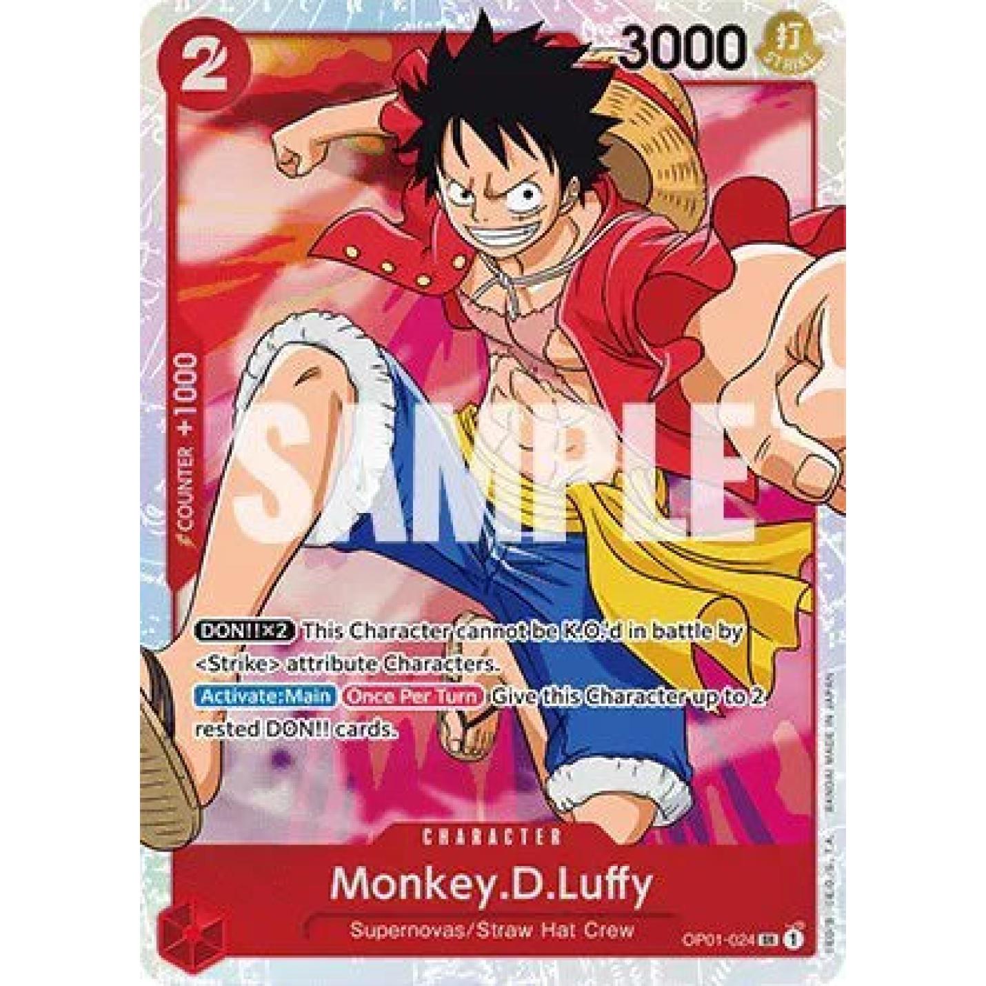 Monkey.D.Luffy OP01-024 - Romance Dawn - Foil