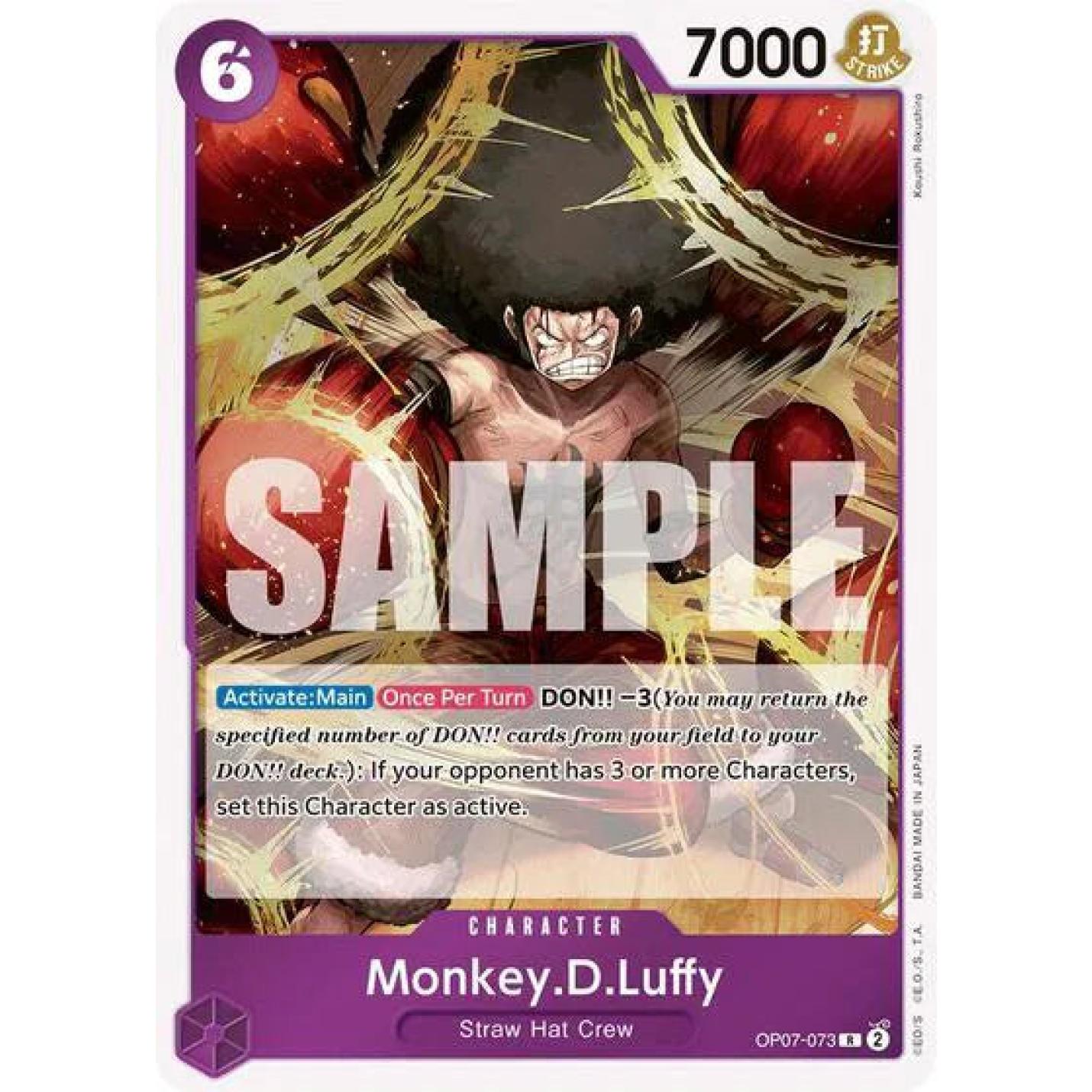 Monkey.D.Luffy OP07-073 - 500 Years in the Future - Foil