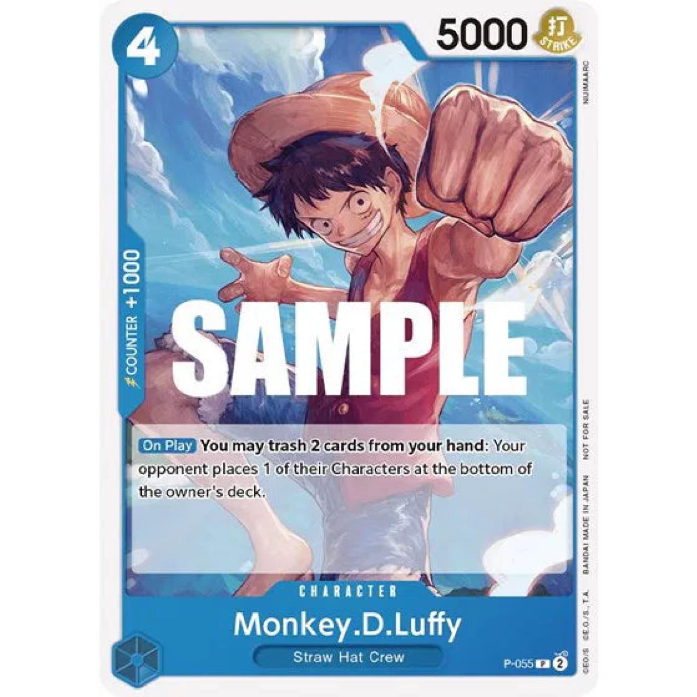 Monkey.D.Luffy P-055 - Promotion Cards - Normal