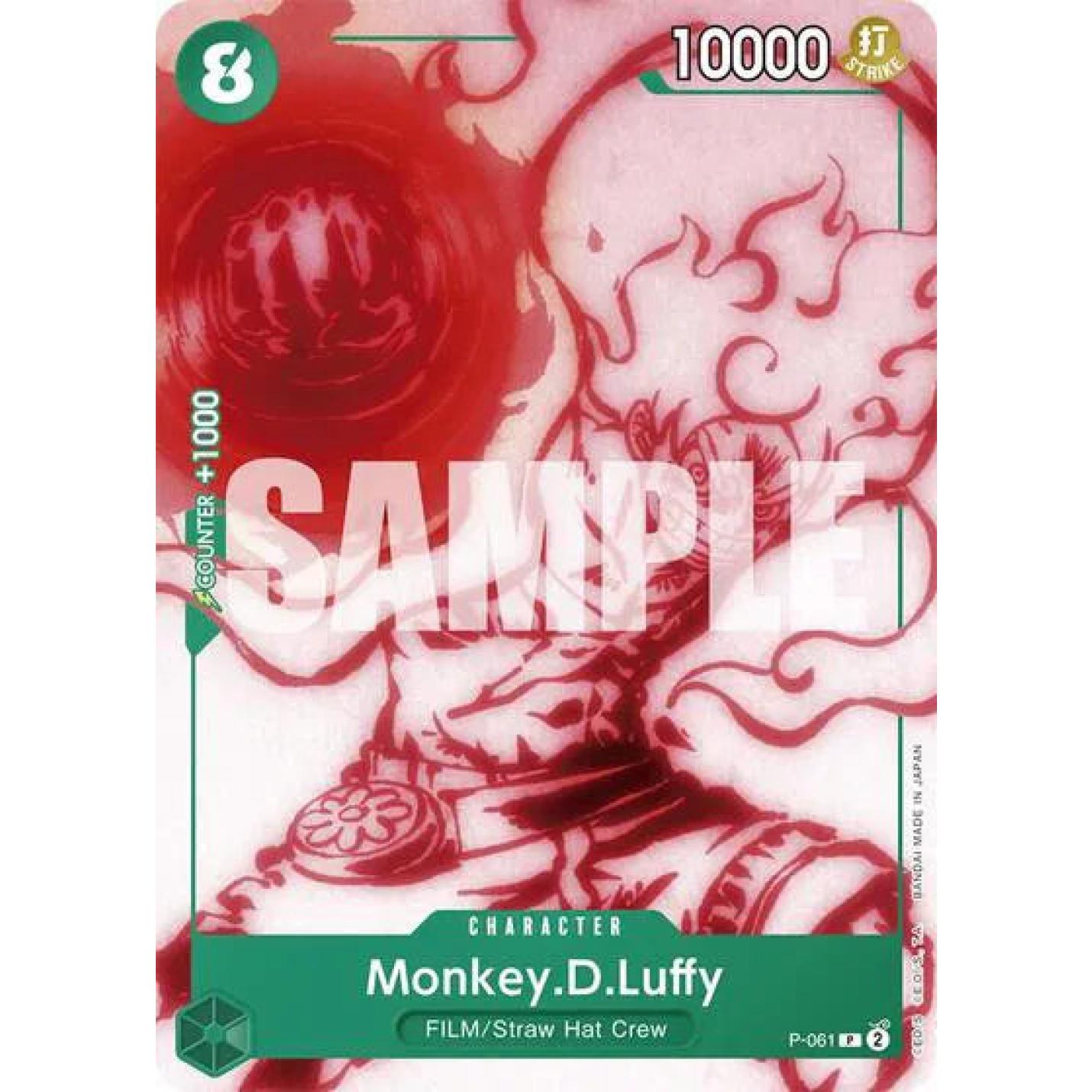 Monkey.D.Luffy P-061 - Promotion Cards - Normal
