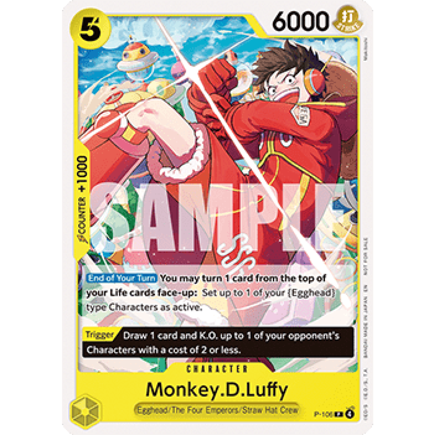 Monkey.D.Luffy P-106 - Promotion Cards - Normal