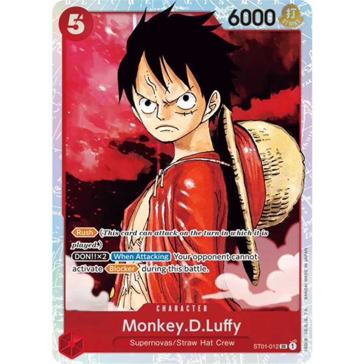 Monkey.D.Luffy ST01-012 - Starter Deck 1: Straw Hat Crew - Foil