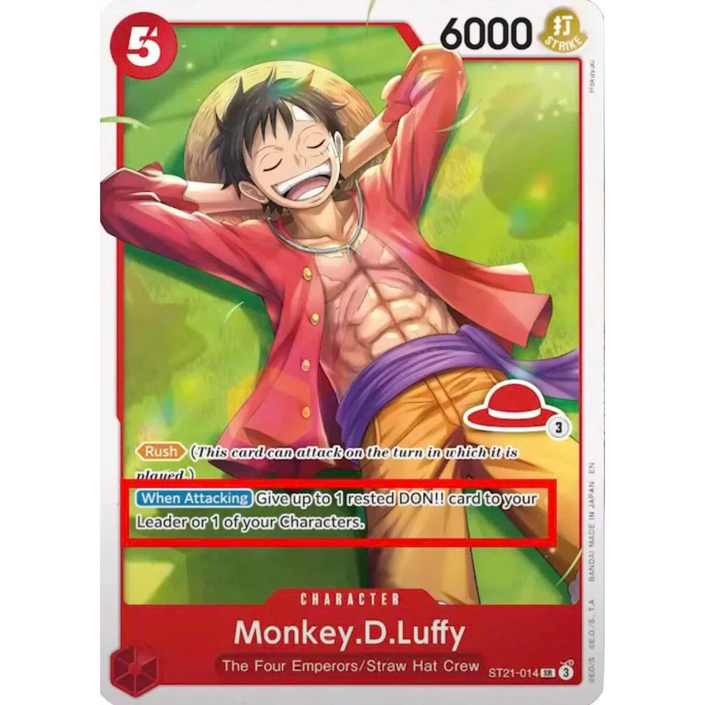 Monkey.D.Luffy (Luffy Deck) ST21-014 - Learn Together Deck Set - Normal