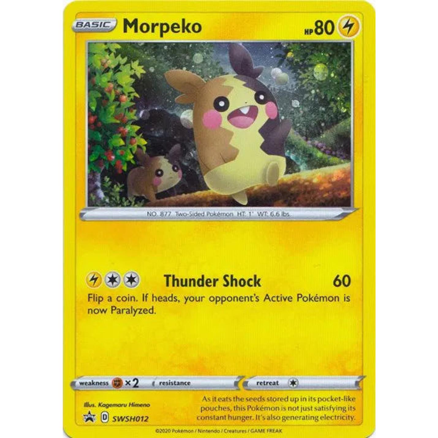 Morpeko SWSH012 - Sword & Shield Promo - Holofoil