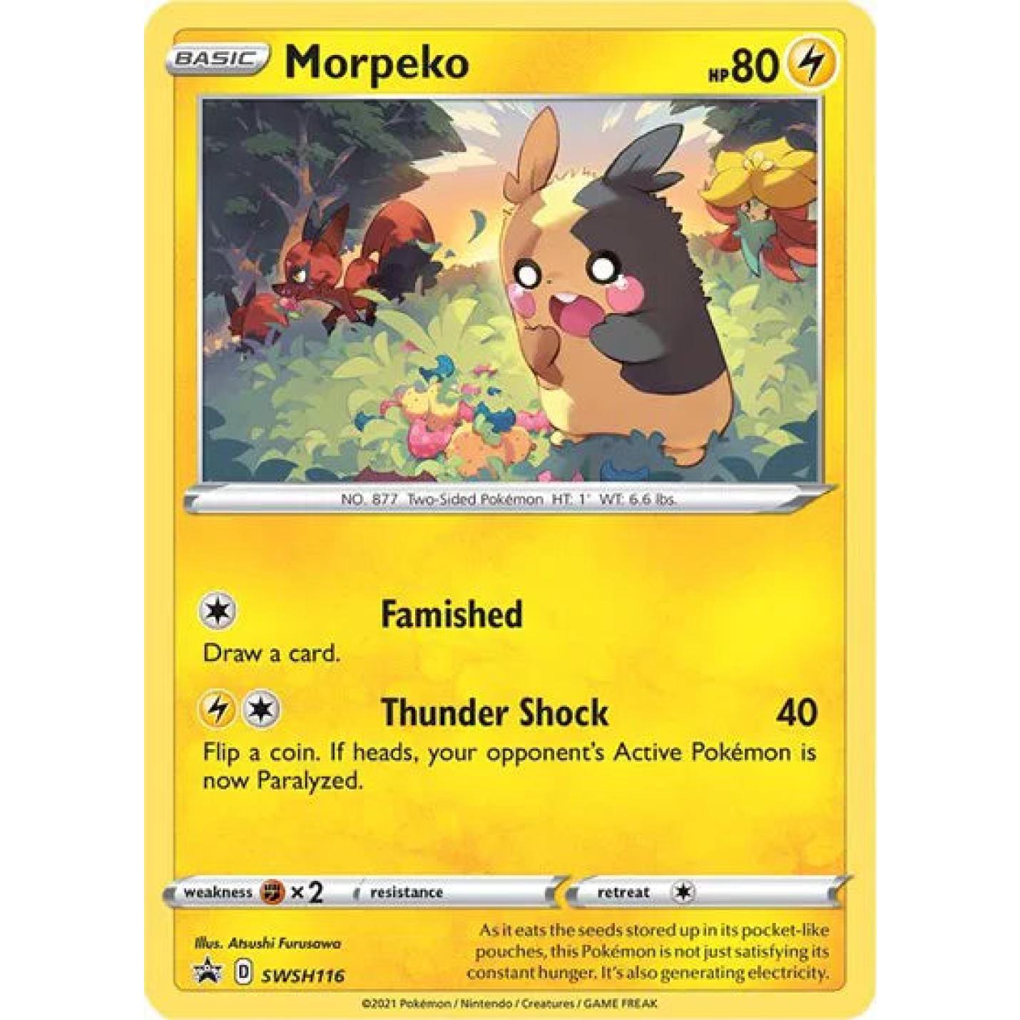 Morpeko SWSH116 - Sword & Shield Promo - Holofoil