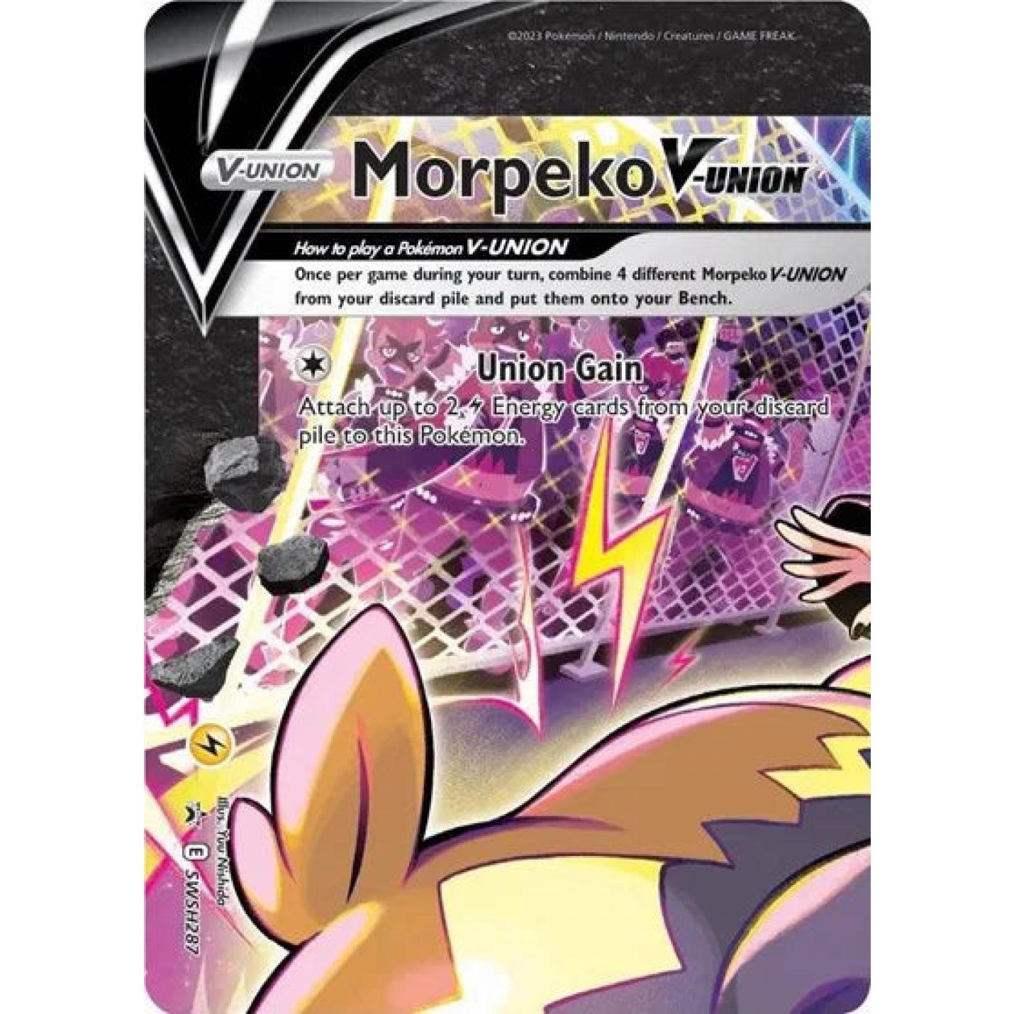 Morpeko V-UNION SWSH287 - Sword & Shield Promo - Holofoil