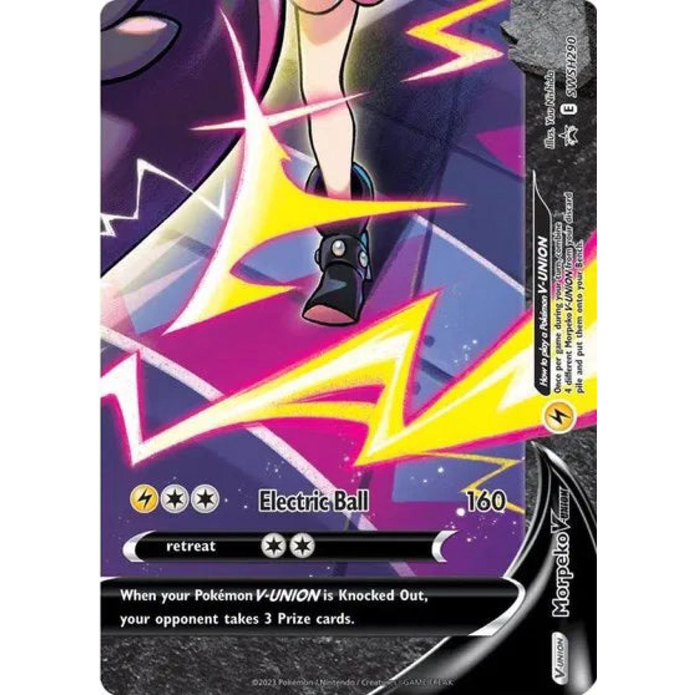 Morpeko V-UNION SWSH290 - Sword & Shield Promo - Holofoil
