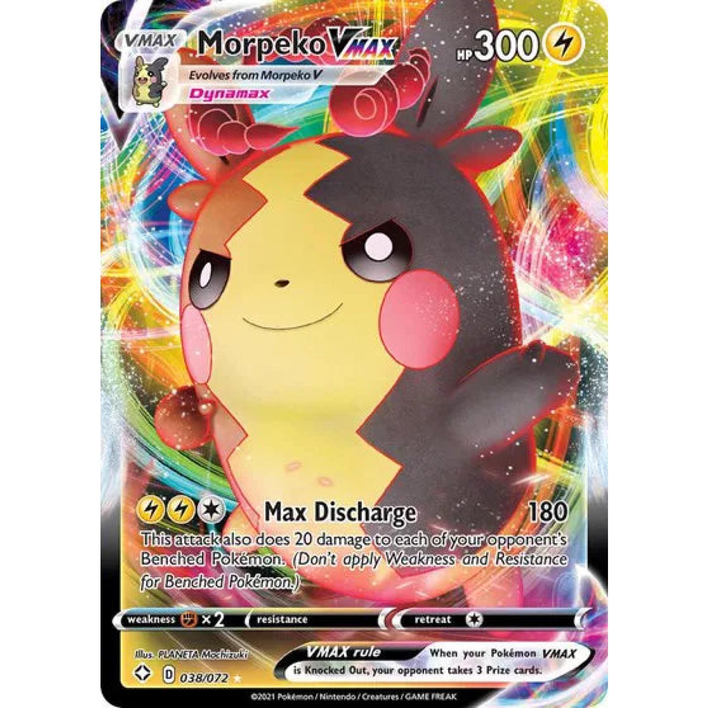 Morpeko VMAX 038/072 - Shining Fates - Holofoil