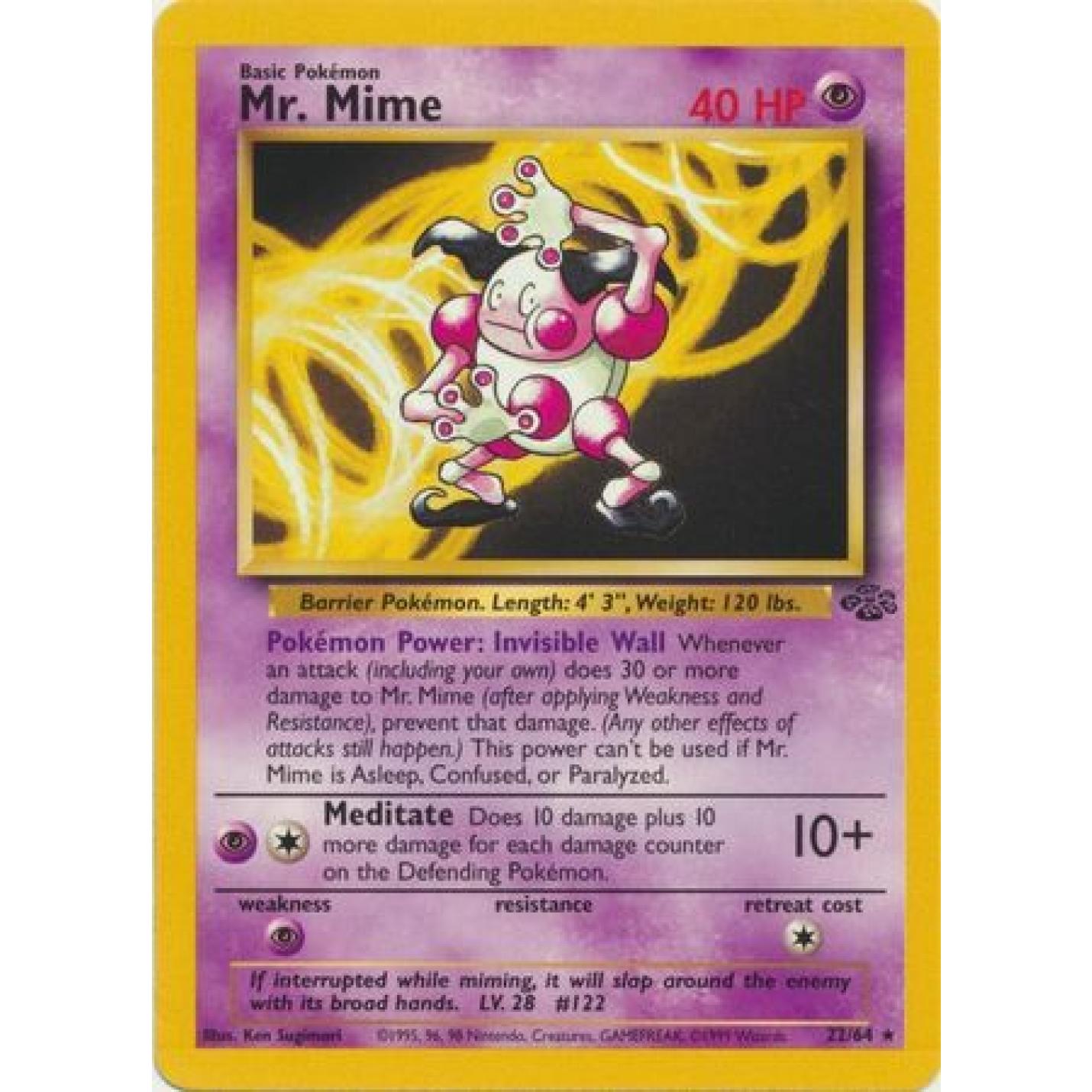 Mr. Mime 22/64 - Jungle (Unlimited) - Normal