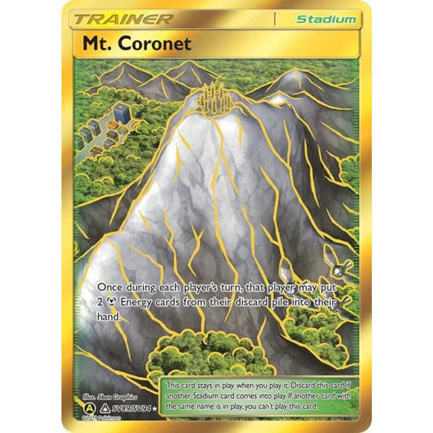 Mt. Coronet SV89/SV94  - Hidden Fates: Shiny Vault - Holofoil