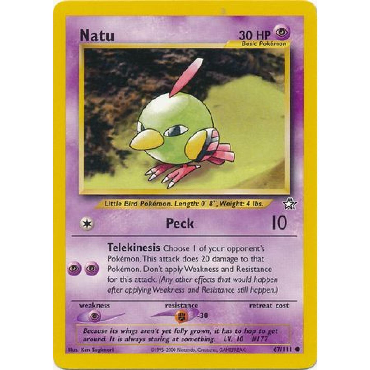 Natu 67/111 - Neo Genesis (Unlimited) - Normal