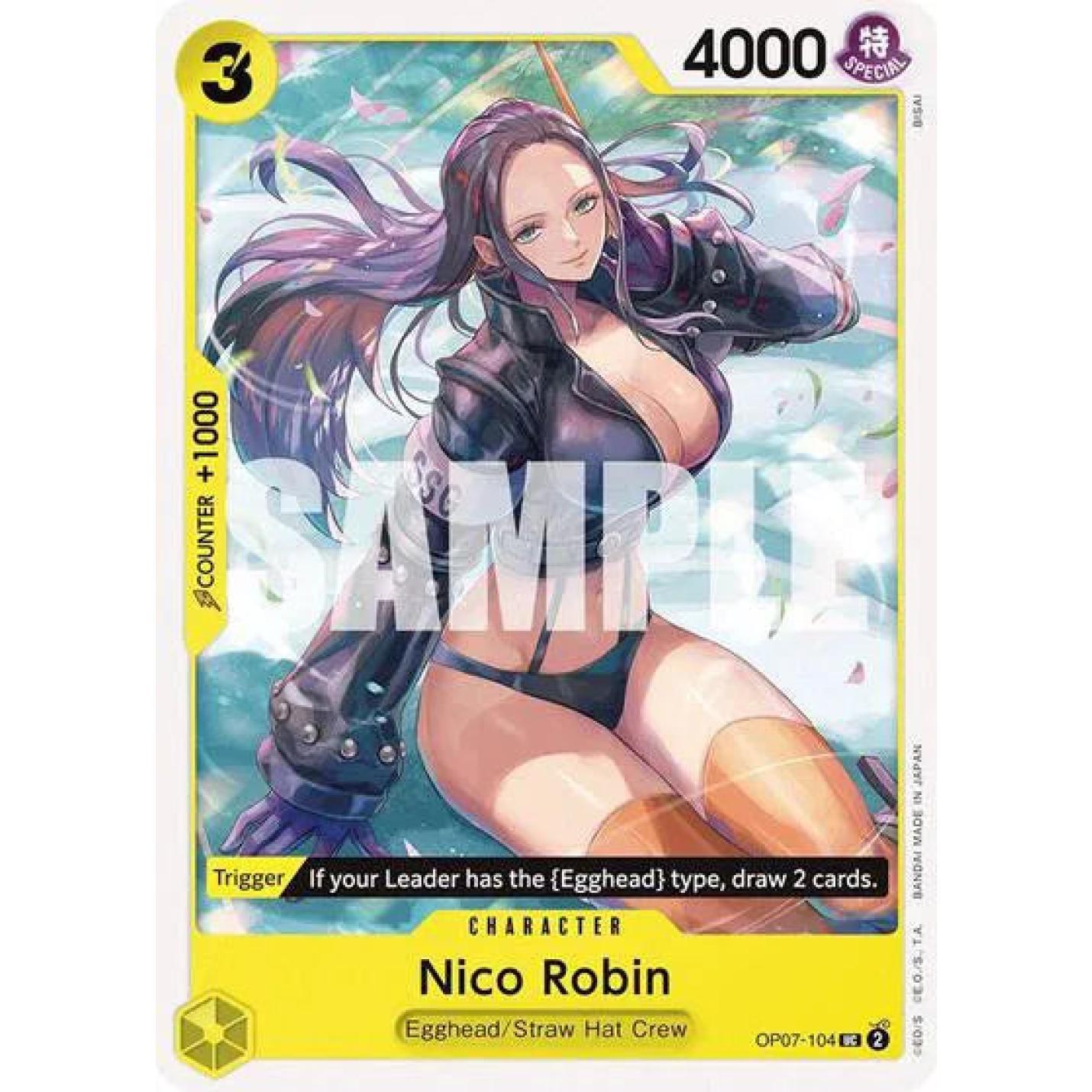Nico Robin OP07-104 - 500 Years in the Future - Normal