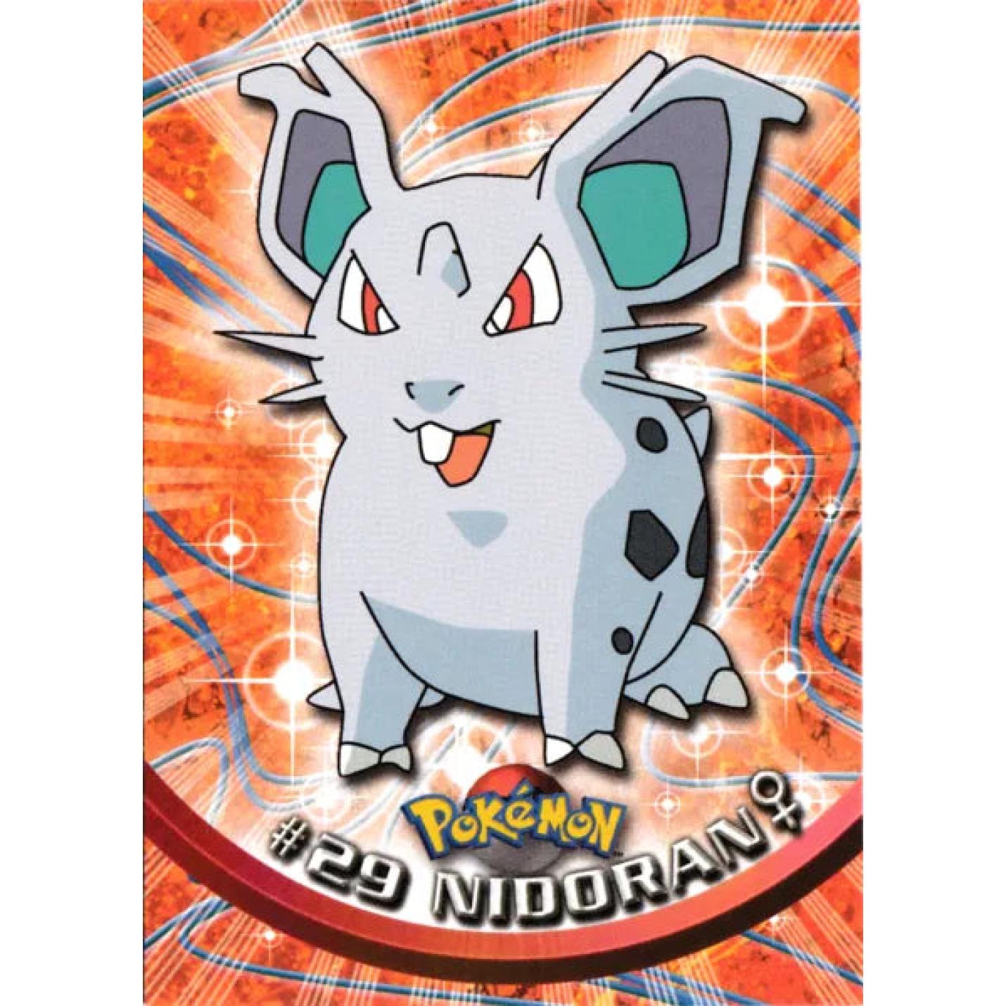Nidoran 29 - Topps Series 1 - Base Chrome