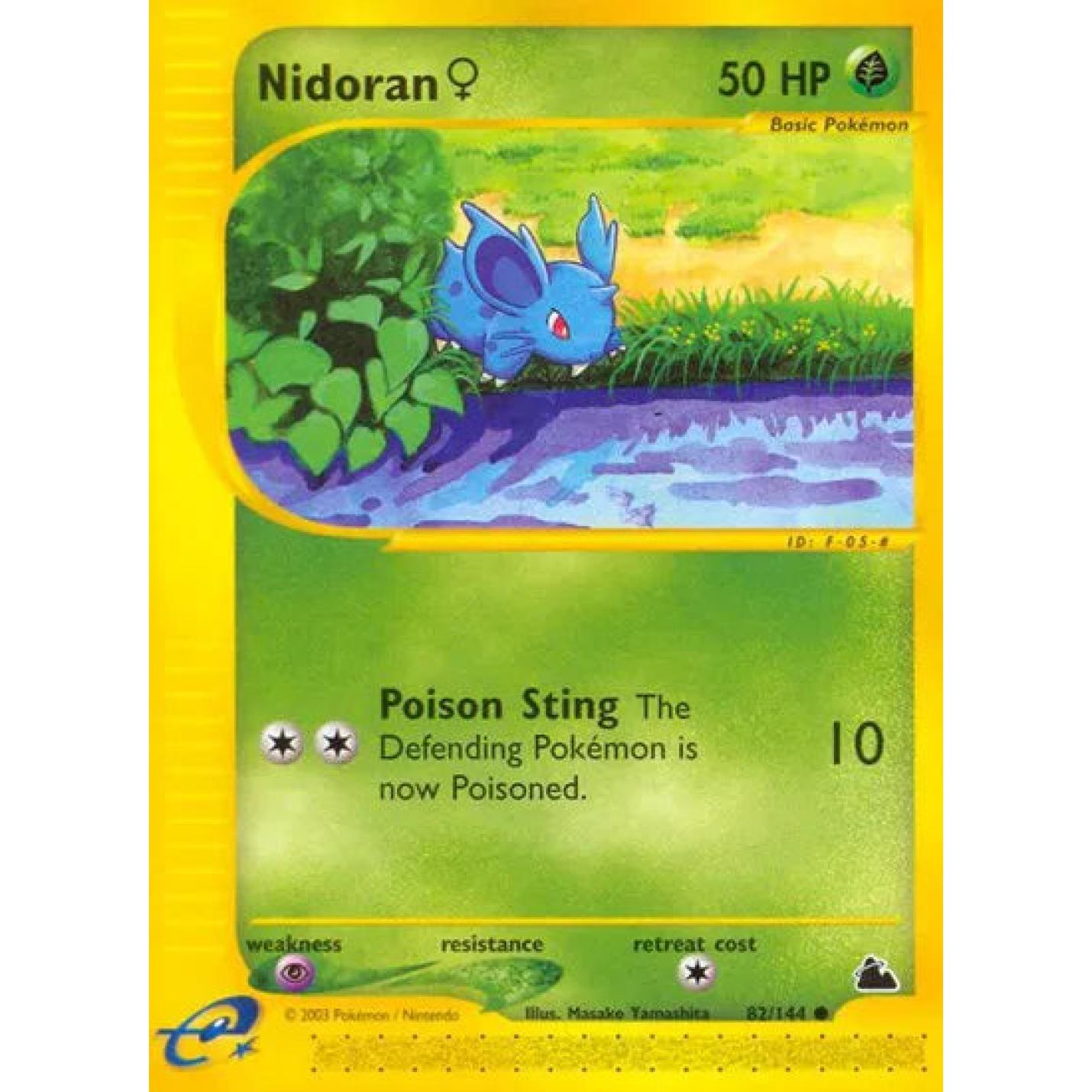 Nidoran F 82/144 - Skyridge - Normal