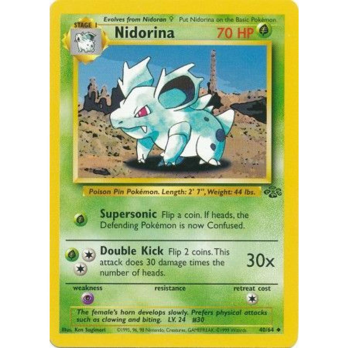 Nidorina 40/64 - Jungle (Unlimited) - Normal