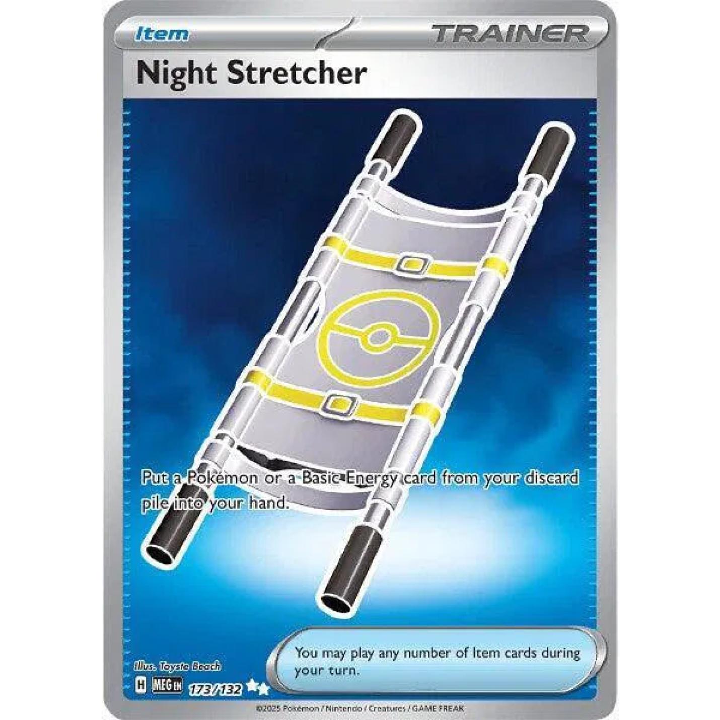 Night Stretcher 173/132 - Mega Evolution - Holofoil