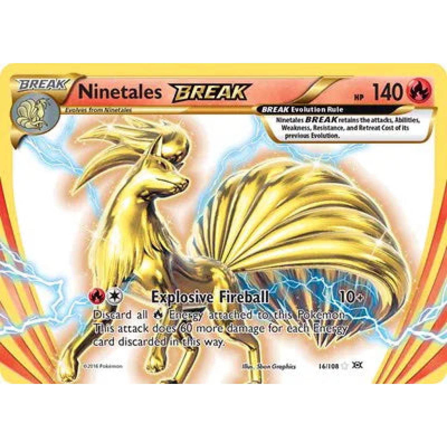 Ninetales BREAK 16/108 - Evolutions - Holofoil