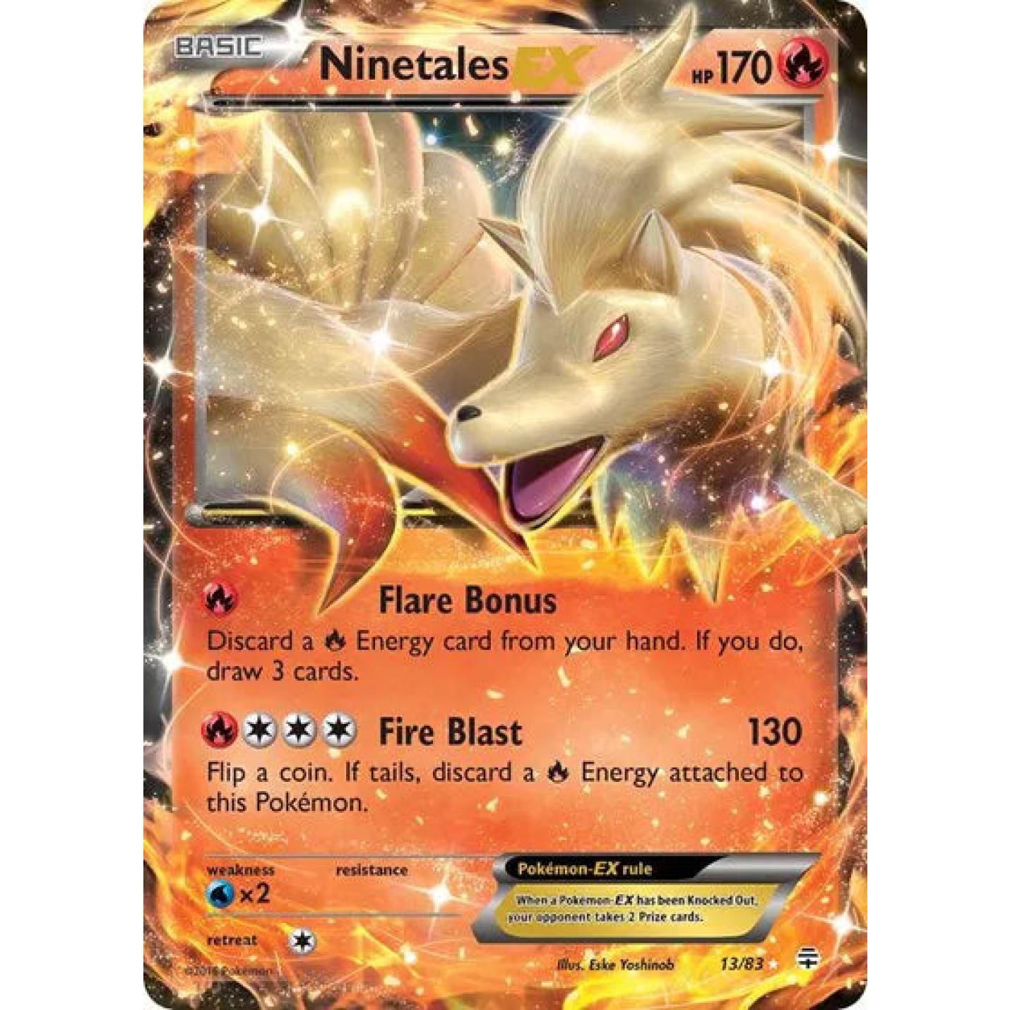 Ninetales EX 13/83 - Generations - Holofoil