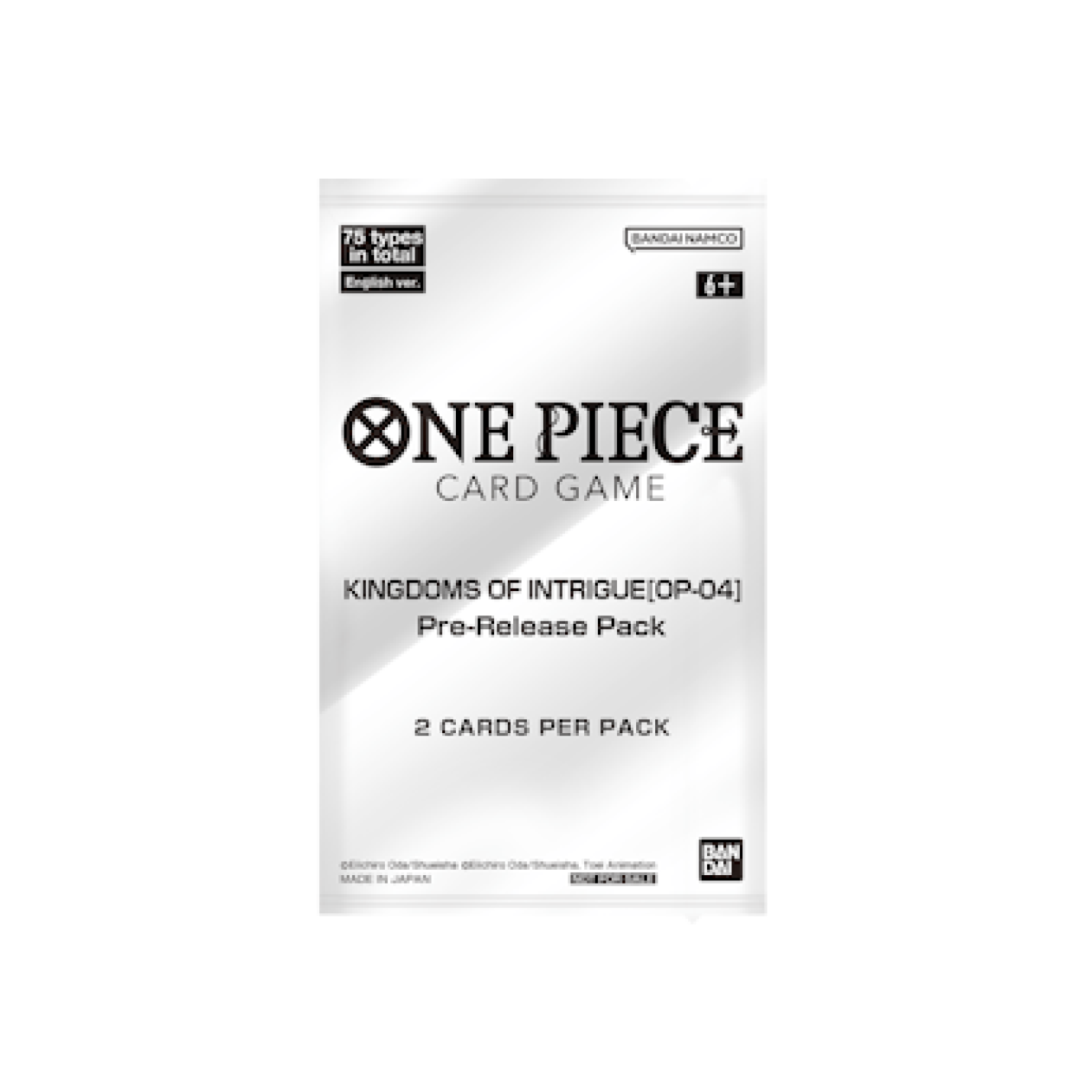 One Piece Kingdoms of Intrigue: Pre-Release Pack: Booster Pack