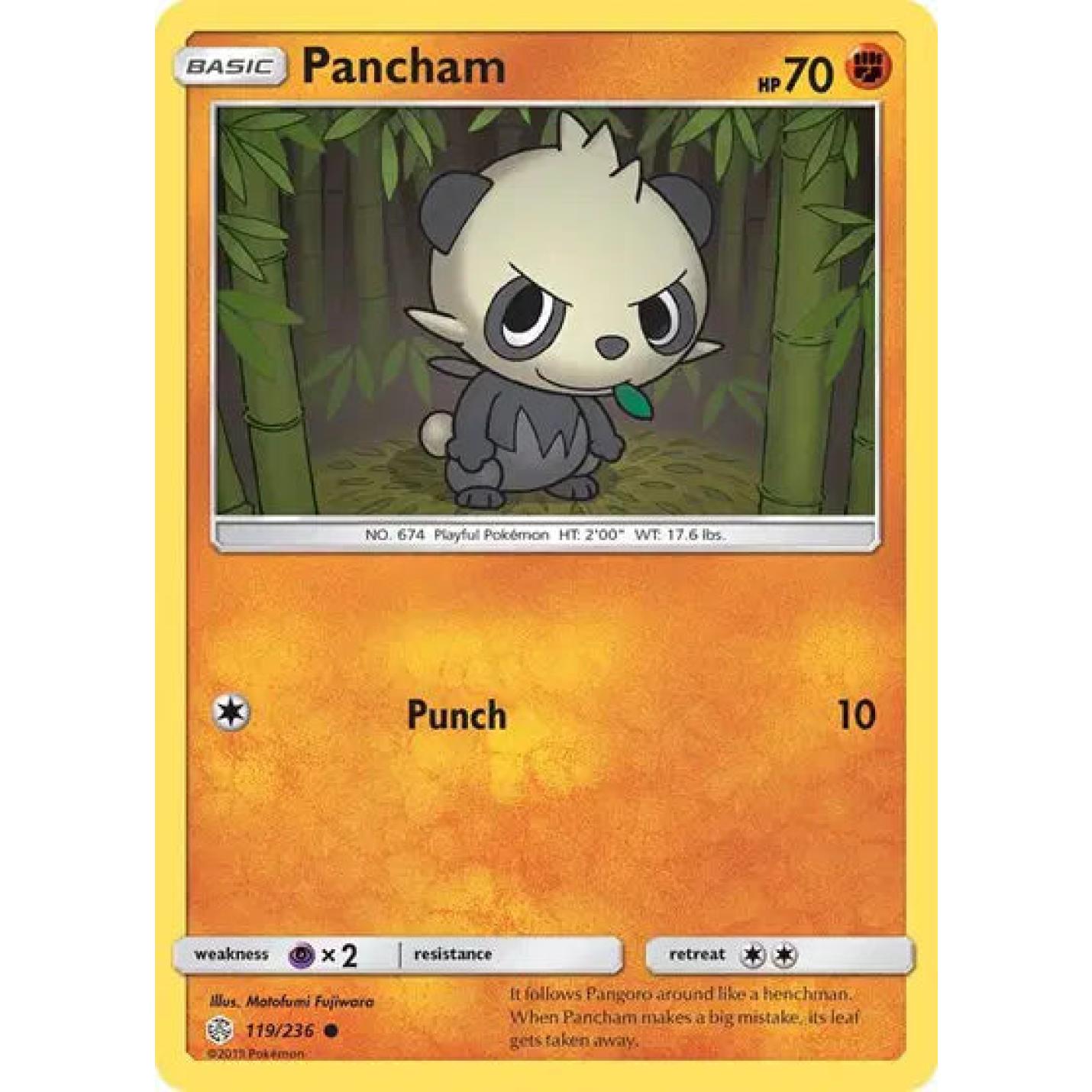Pancham 119/236 - Cosmic Eclipse - Reverse Holofoil