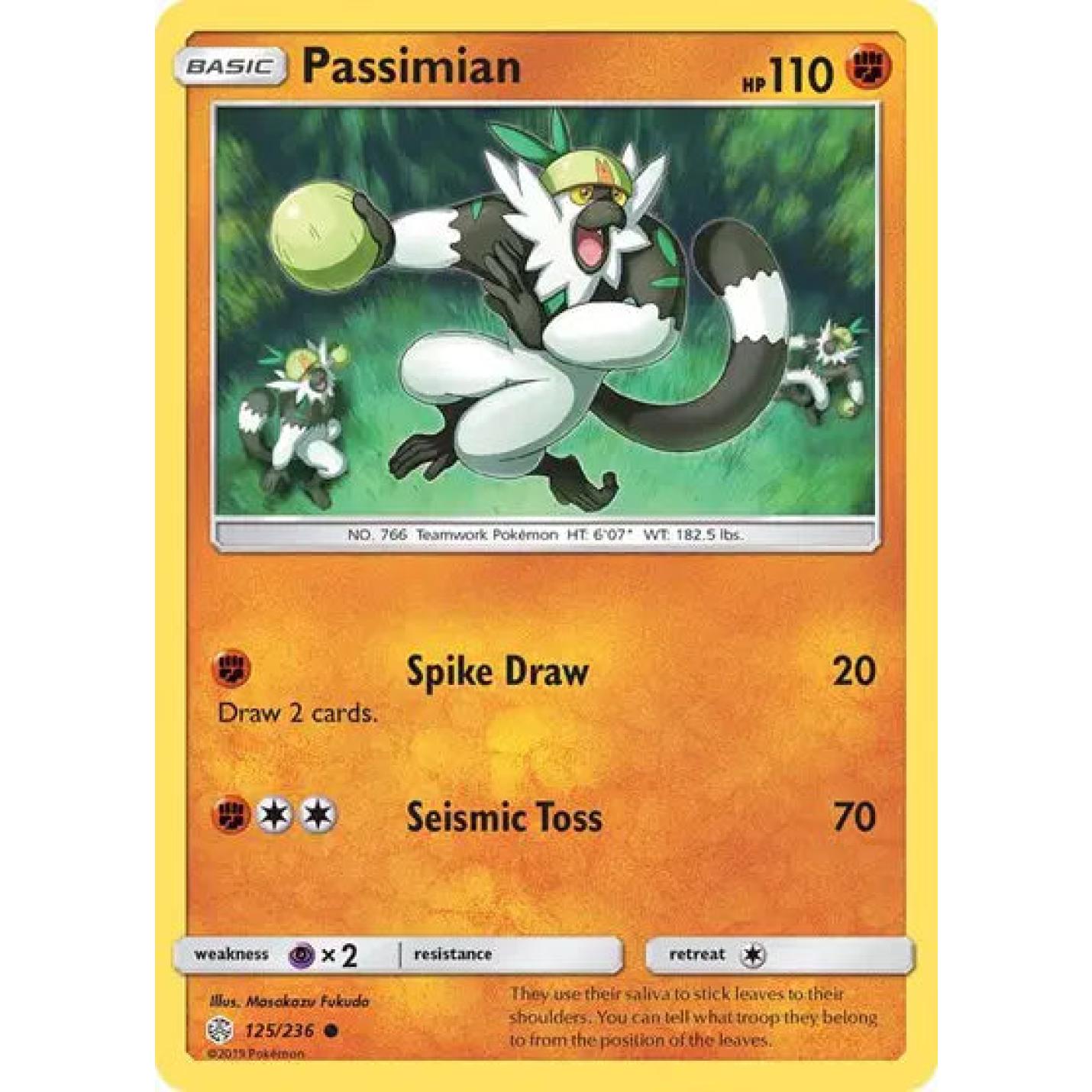 Passimian 125/236 - Cosmic Eclipse - Reverse Holofoil