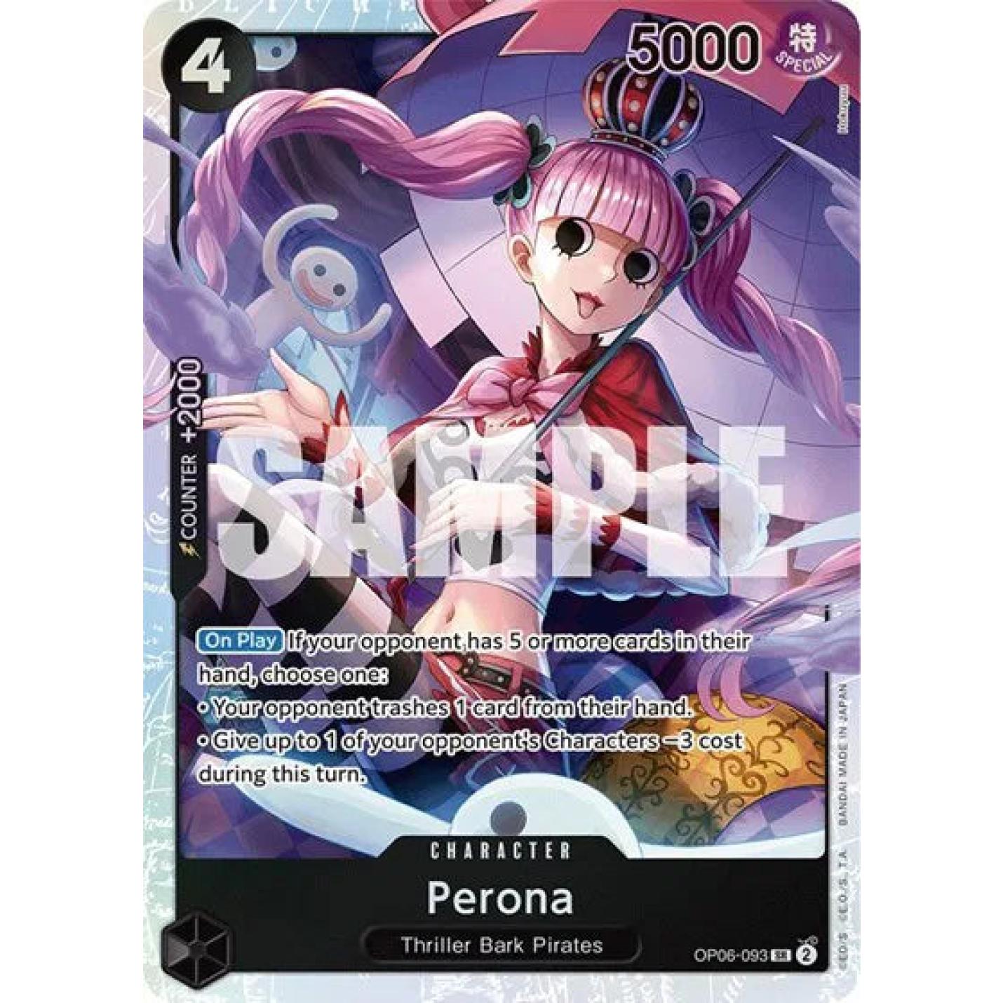 Perona OP06-093 - Wings of the Captain - Foil