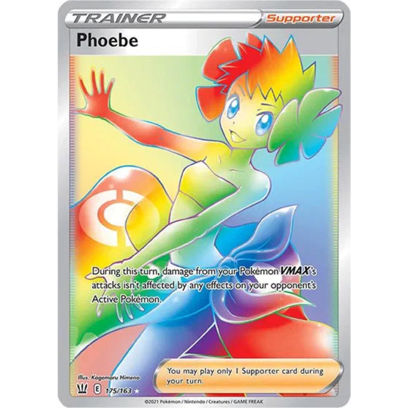 Phoebe 175/163 - Battle Styles - Holofoil