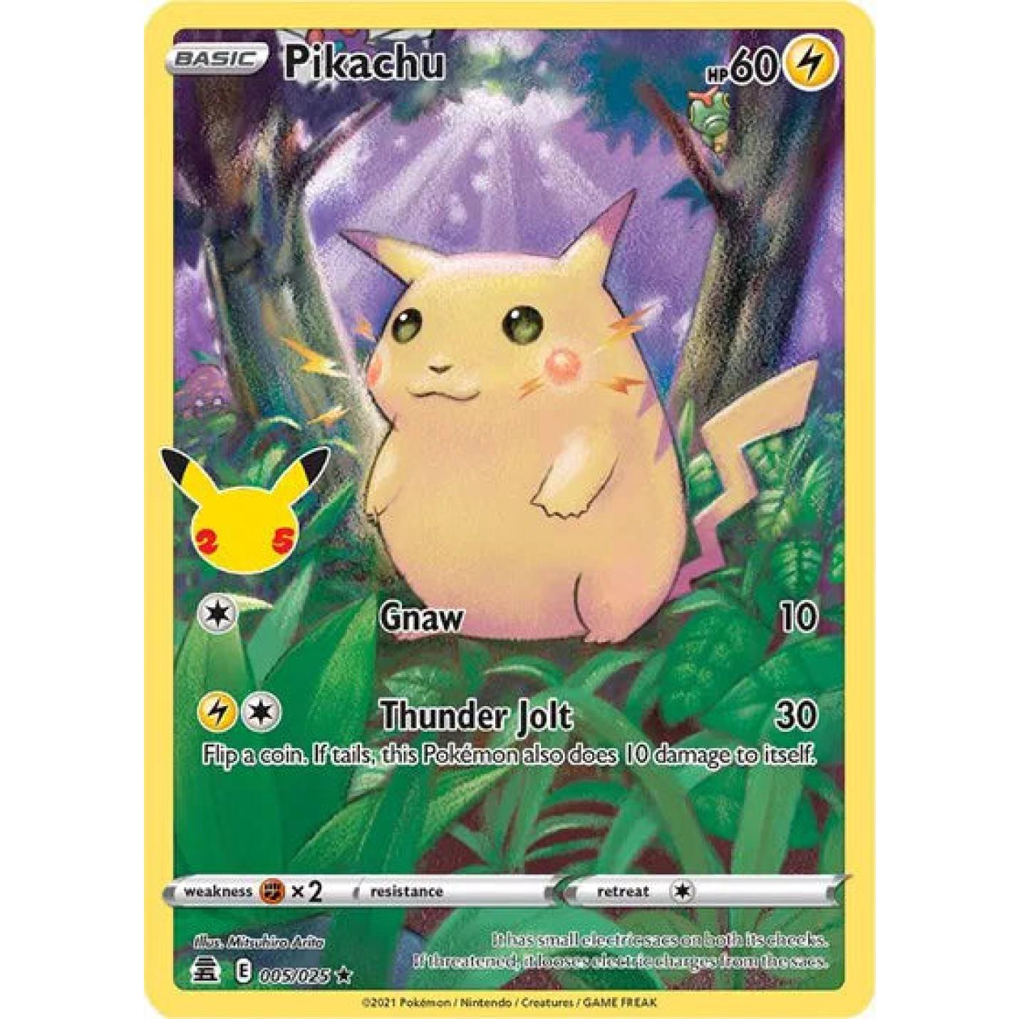 Pikachu 005/025 - Celebrations - Holofoil