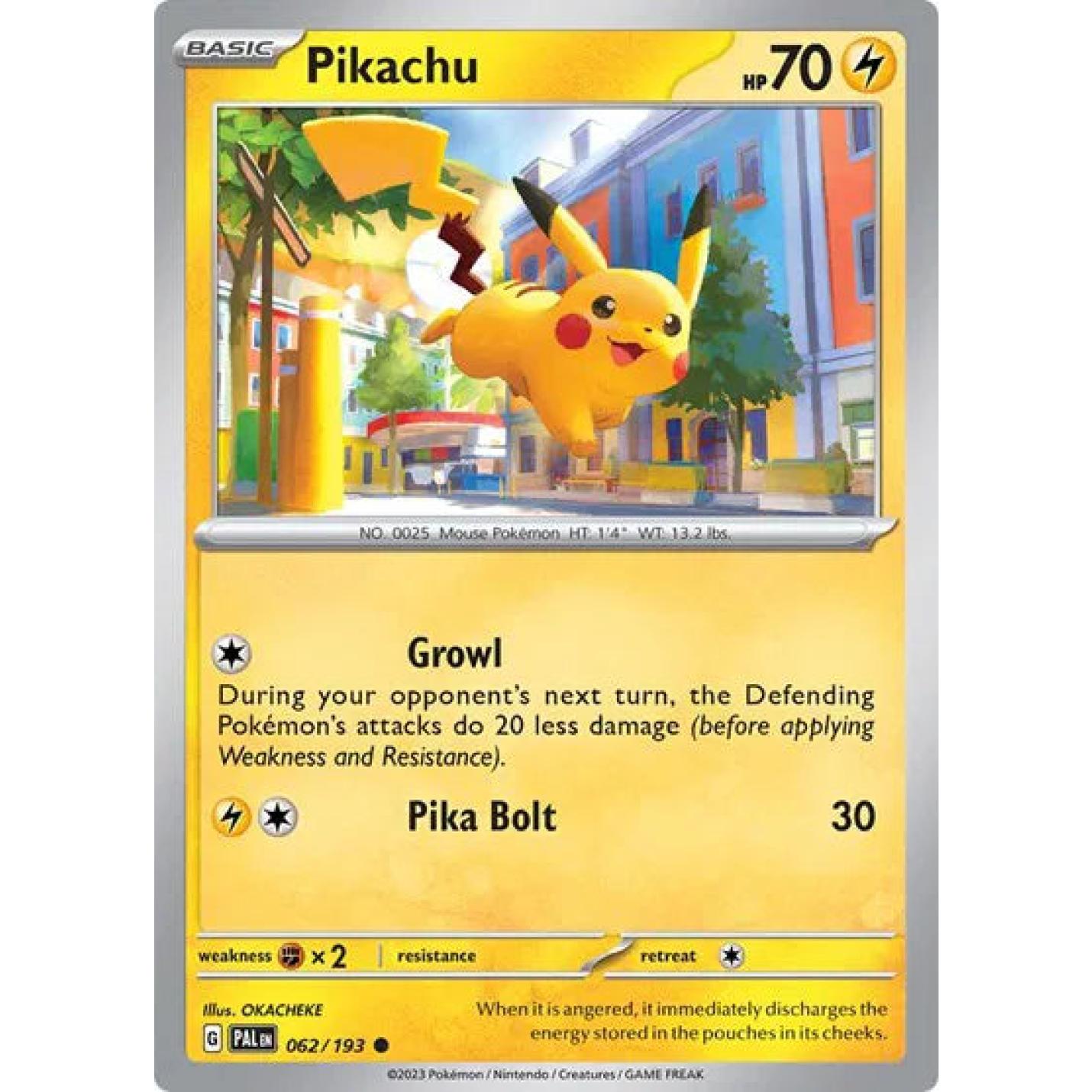 Pikachu 062/193 - Paldea Evolved - Normal