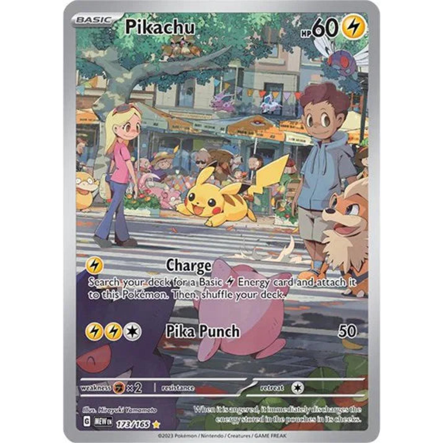 Pikachu 173/165 - Scarlet & Violet 151 - Holofoil