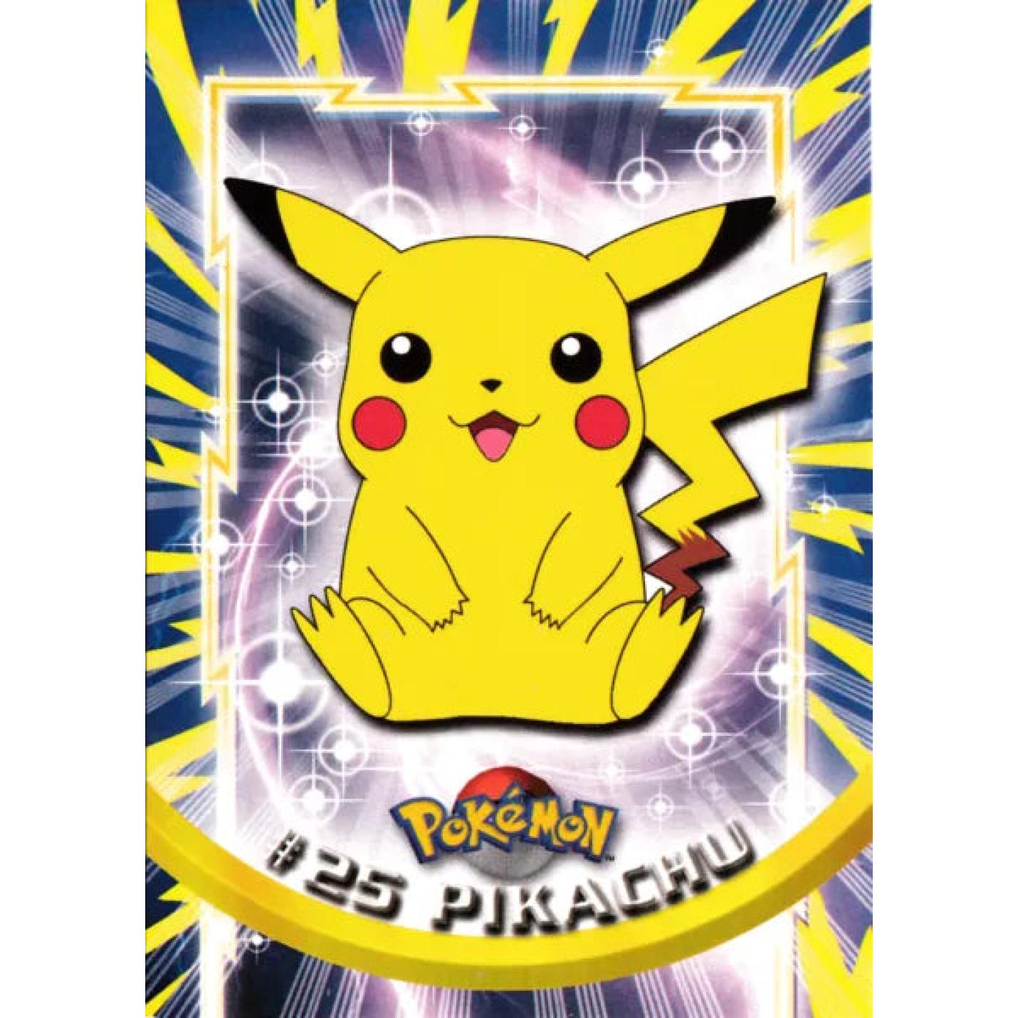 Pikachu 25 - Topps Series 1 - Normal