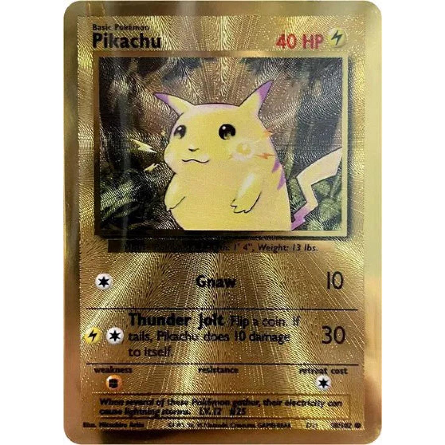 Pikachu 58/102 - Celebrations - Holofoil (Metal Card)