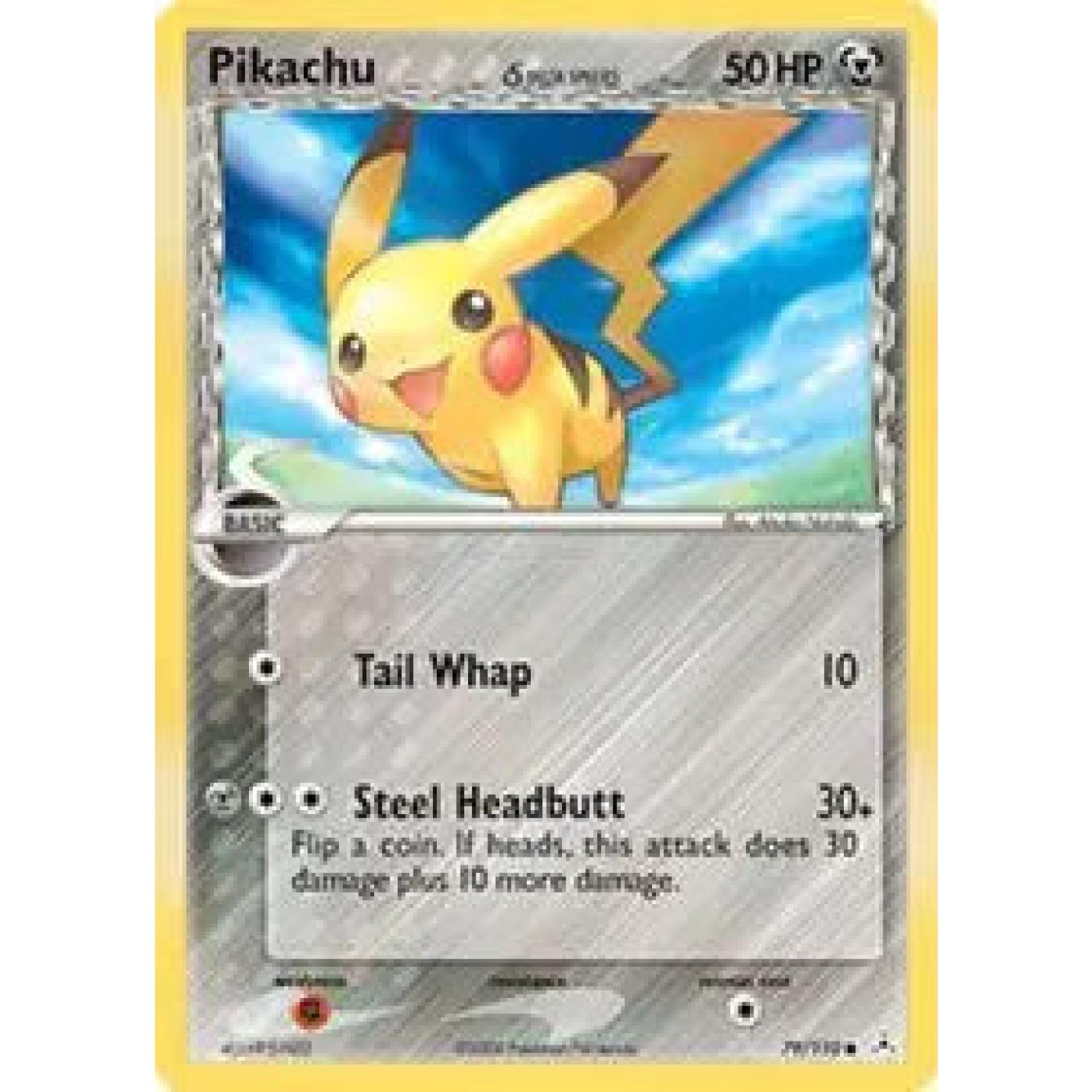 Pikachu 79/110 - EX Holon Phantoms - Normal