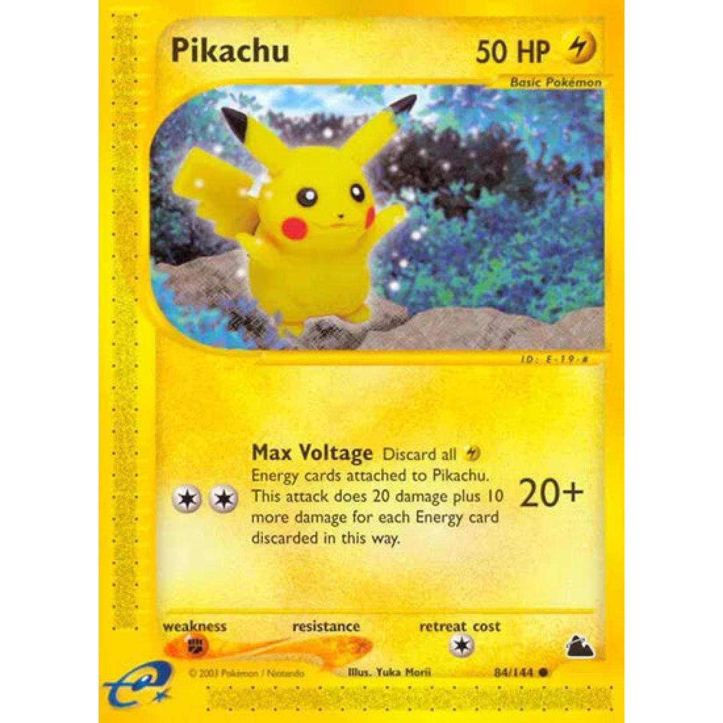 Pikachu 84/144 - Skyridge - Normal