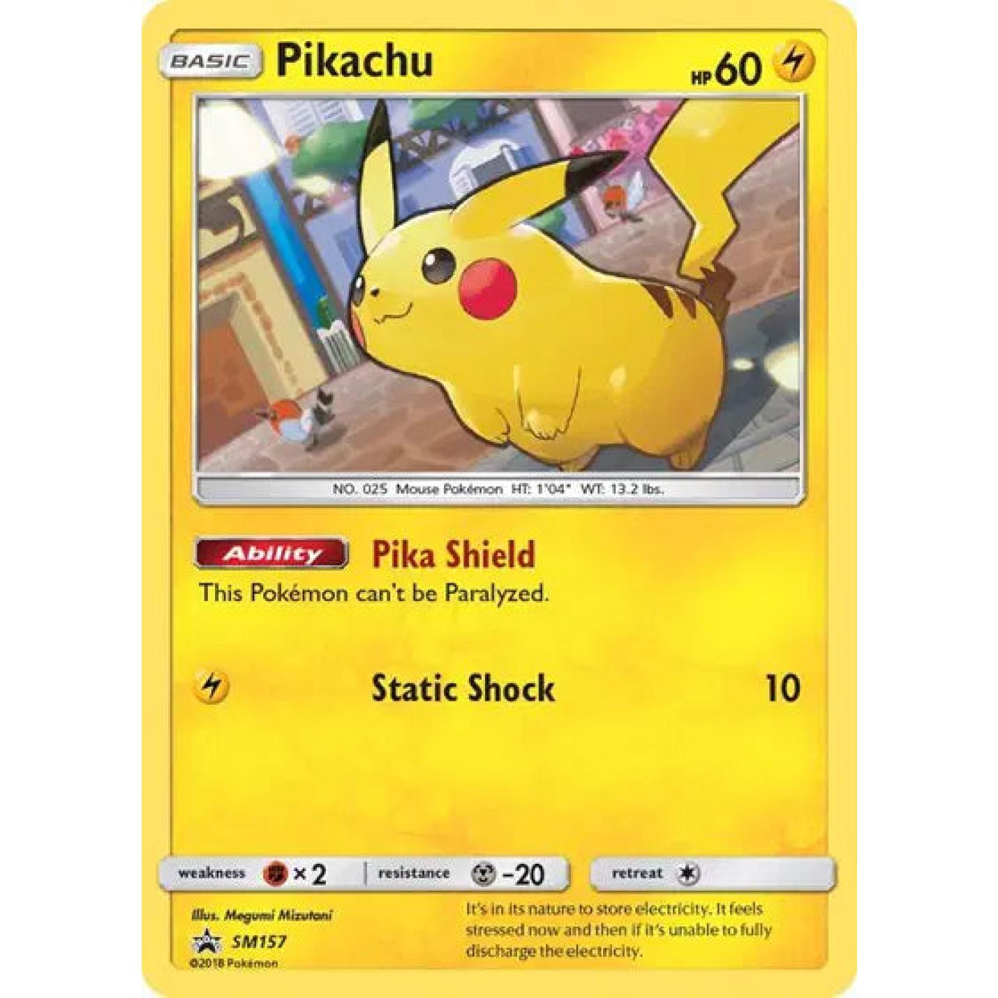 Pikachu SM157 - Sun & Moon Promo - Holofoil