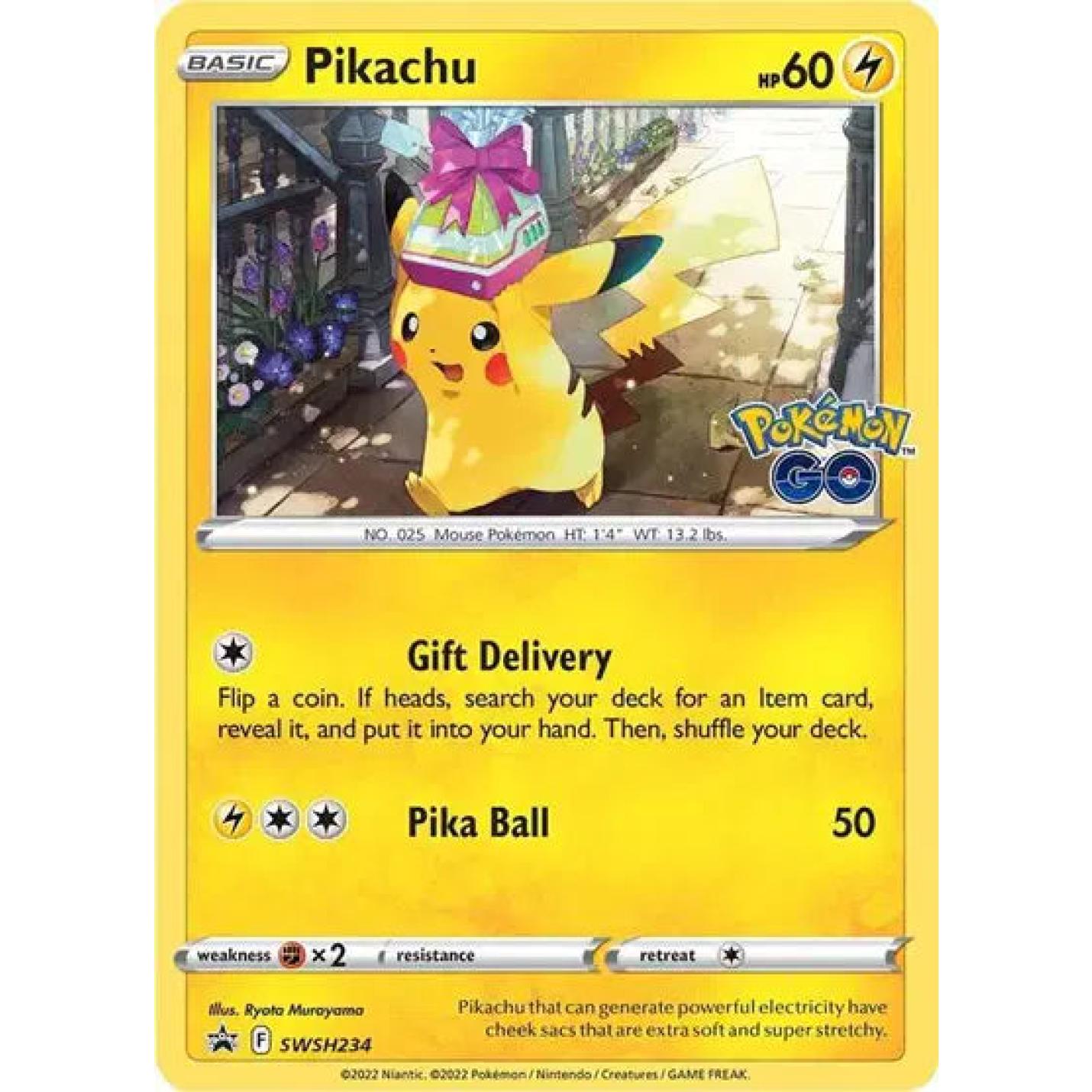 Pikachu SWSH234 - Sword & Shield Promo - Holofoil