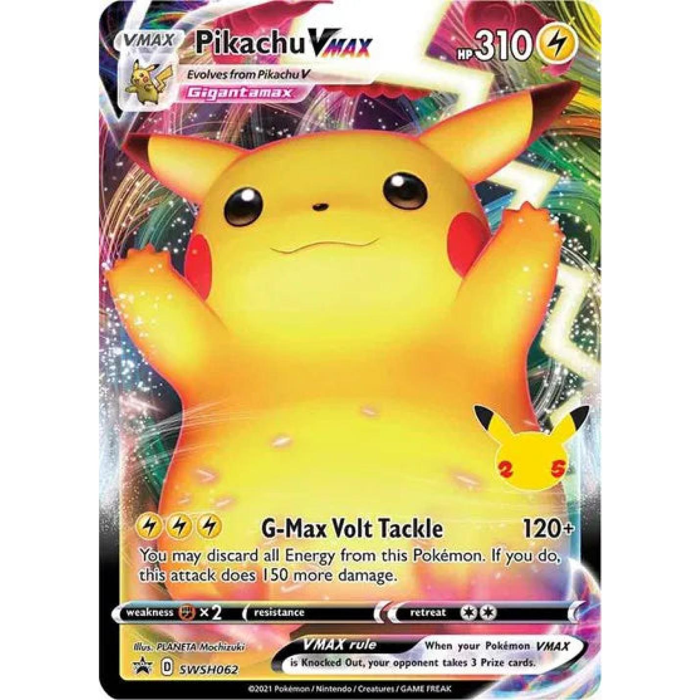 Pikachu VMAX SWSH062 - Sword & Shield Promo - Holofoil