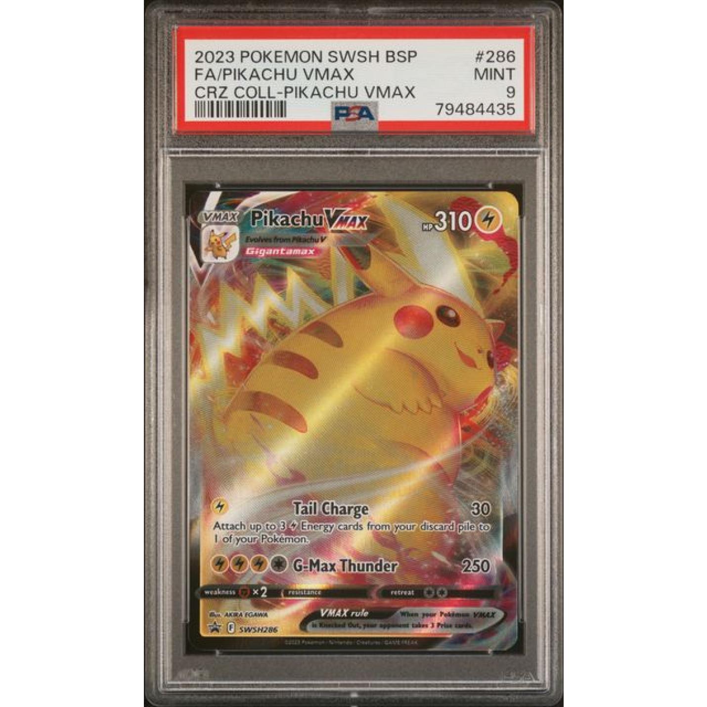 Pikachu VMAX (PSA 9) SWSH286 - Sword & Shield Promo - Holofoil
