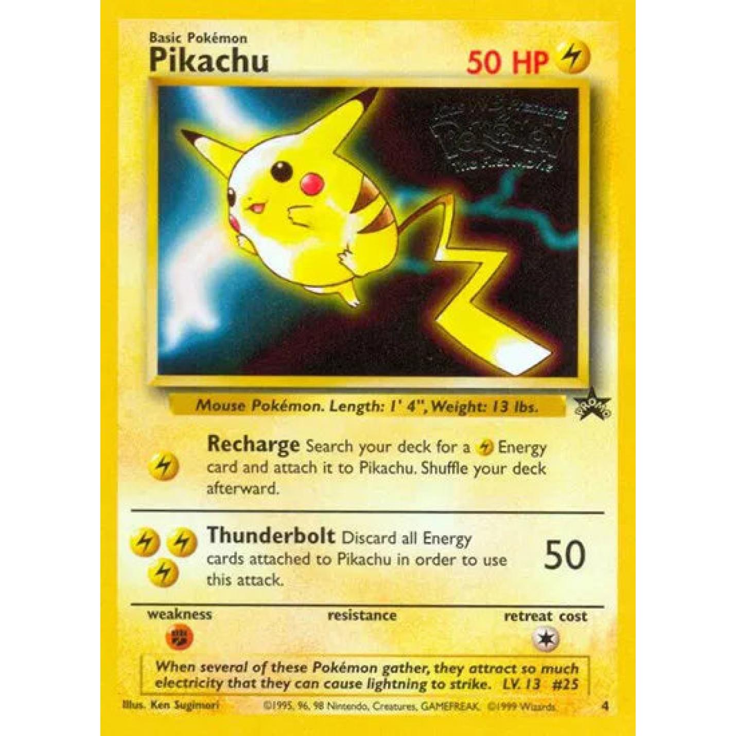 Pikachu (Movie Promo) 4 - WoTC Promo - Normal