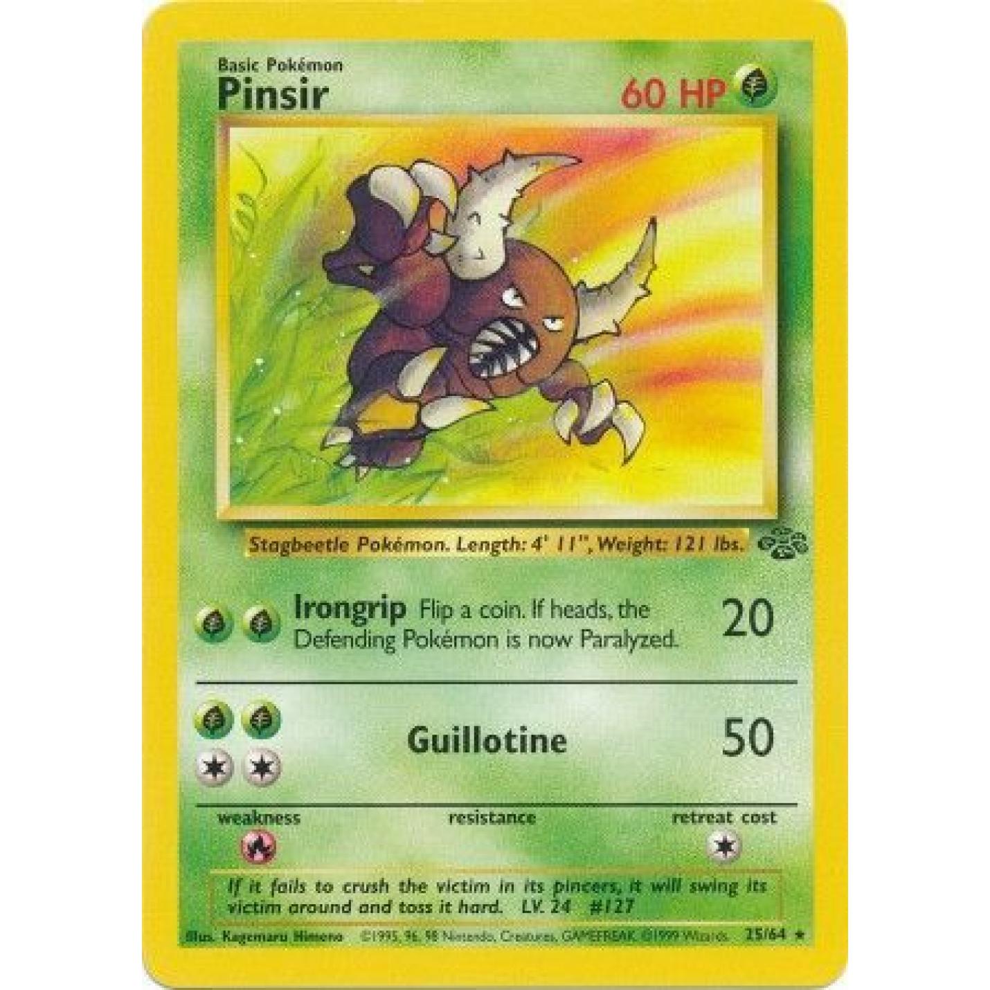 Pinsir 25/64 - Jungle (Unlimited) - Normal